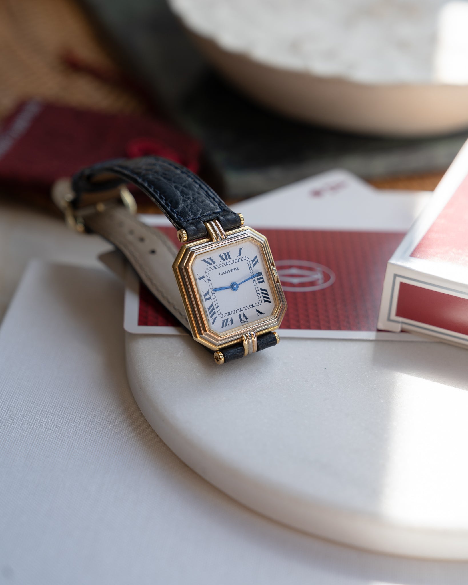 Cartier Ceinture Trinity- Yellow Gold, Rose Gold, White Gold- LM size, full set