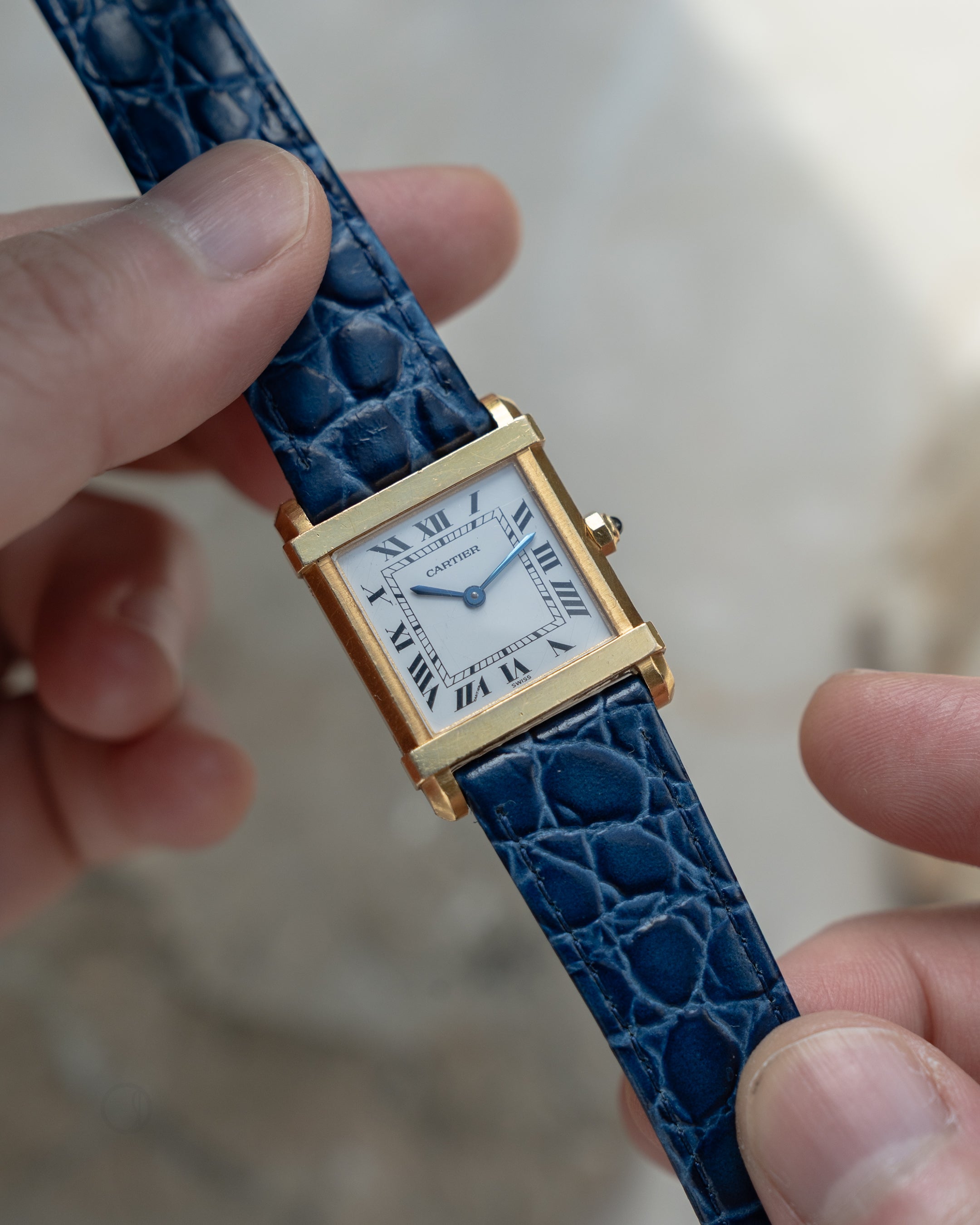 Cartier Tank Chinoise reference 8105 in 18k Yellow Gold