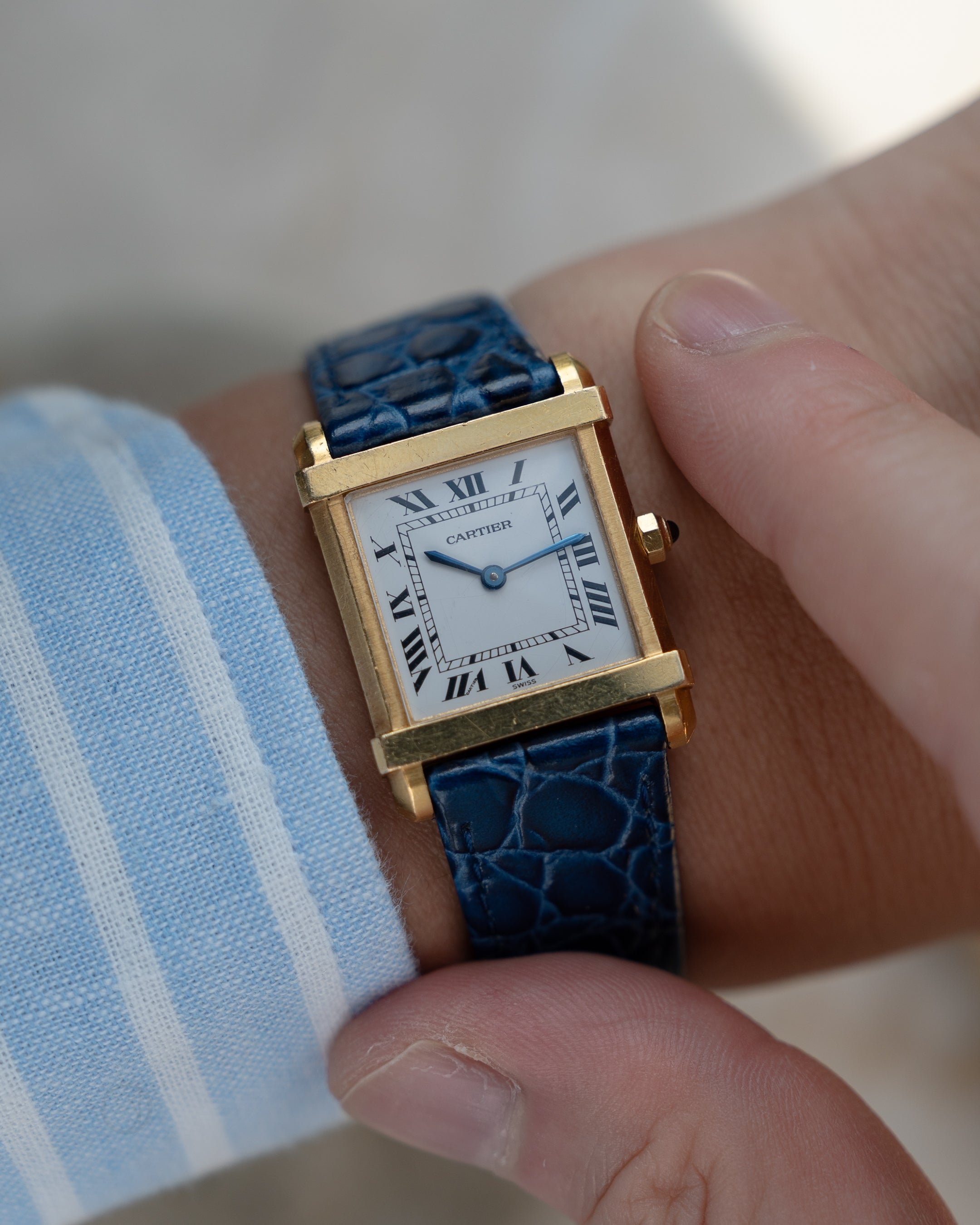 Cartier Tank Chinoise reference 8105 in 18k Yellow Gold