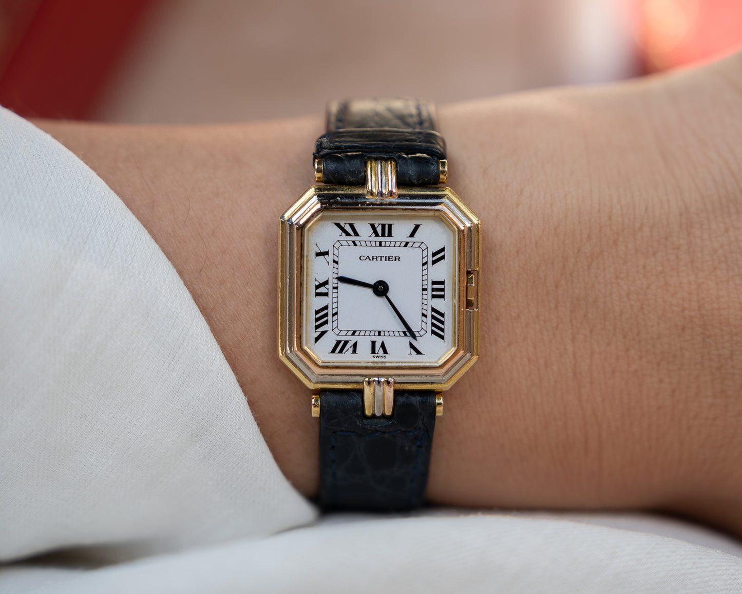 Cartier Ceinture Trinity- Yellow Gold, Rose Gold, White Gold- LM size, full set