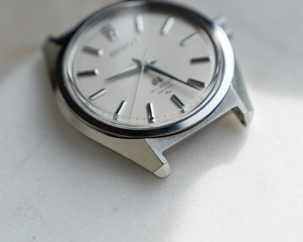 Grand Seiko 4520-8000 hibeat in steel from January 1969