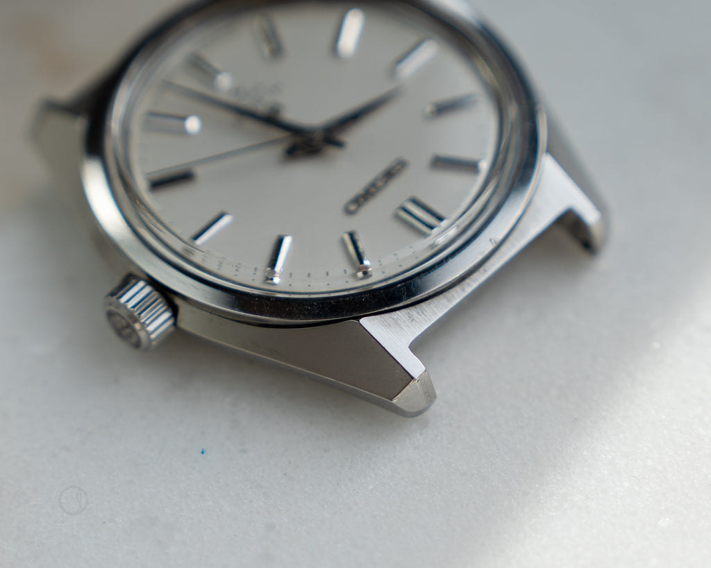 Grand Seiko 4520-8000 hibeat in steel from January 1969