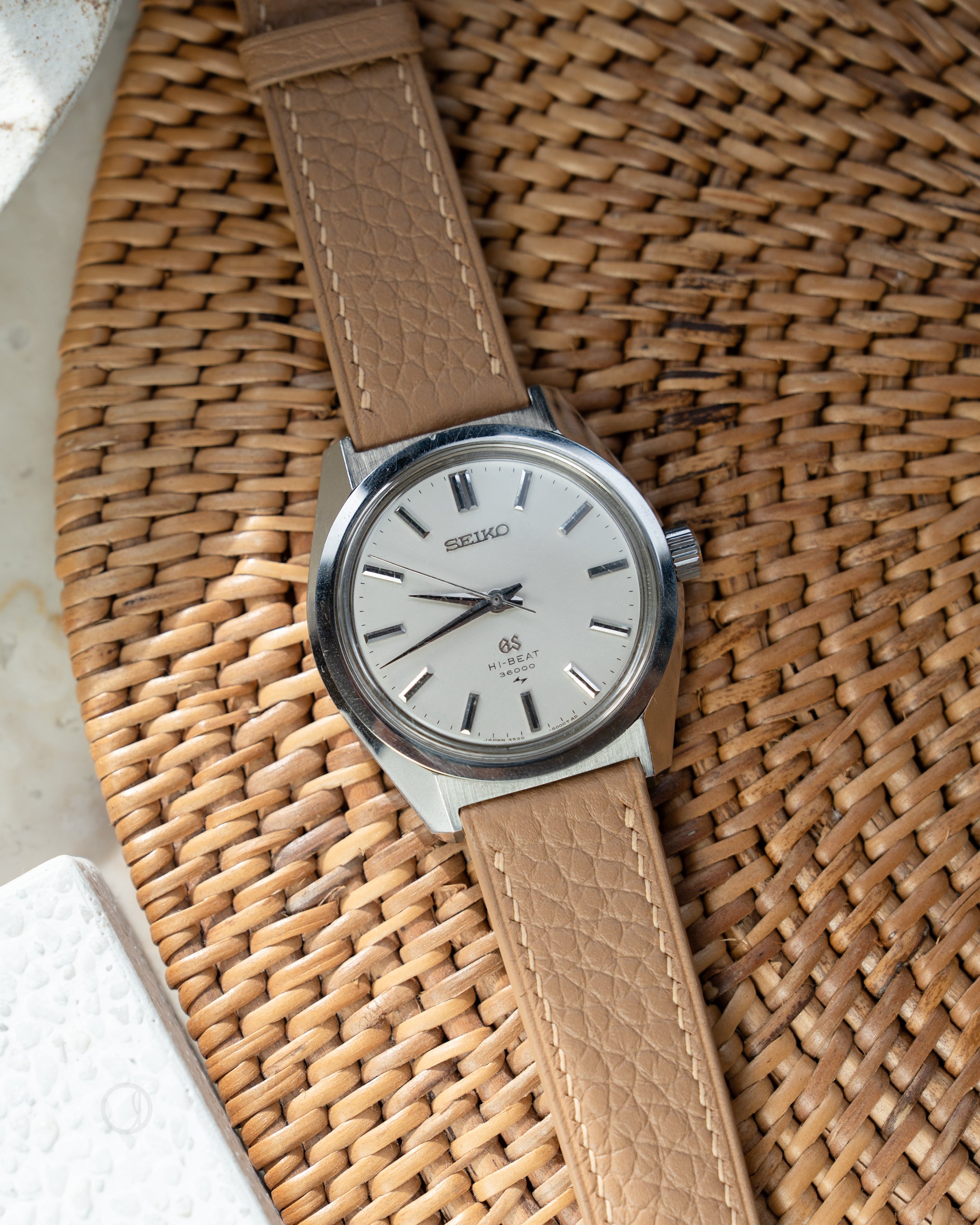 Grand Seiko 4520-8000 hibeat in steel from January 1969