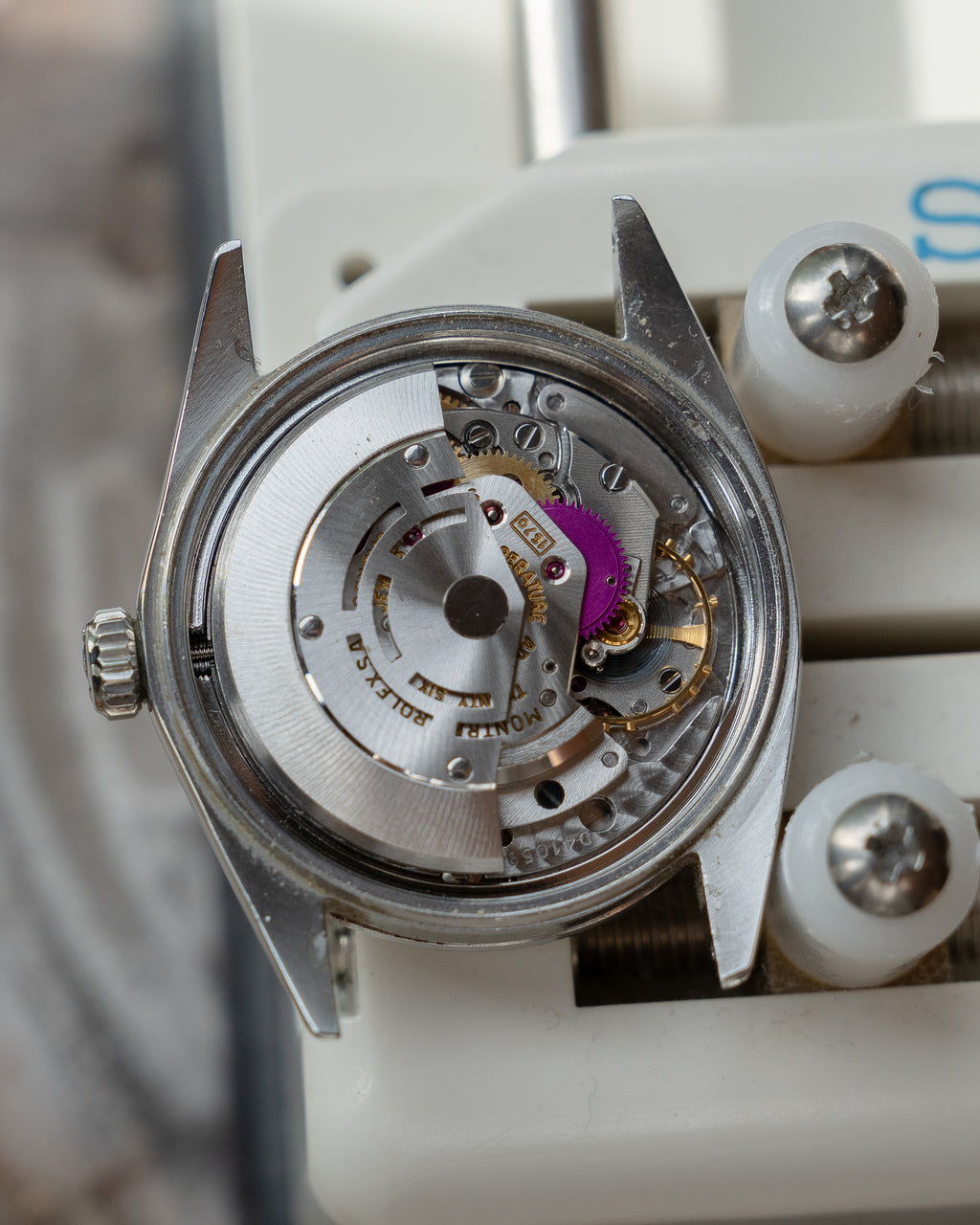 Rolex Datejust ref 1603 in steel, silver dial