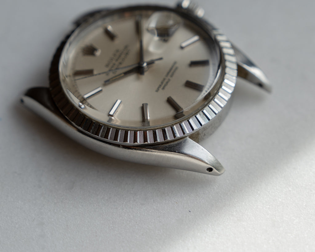 Rolex Datejust ref 1603 in steel, silver dial