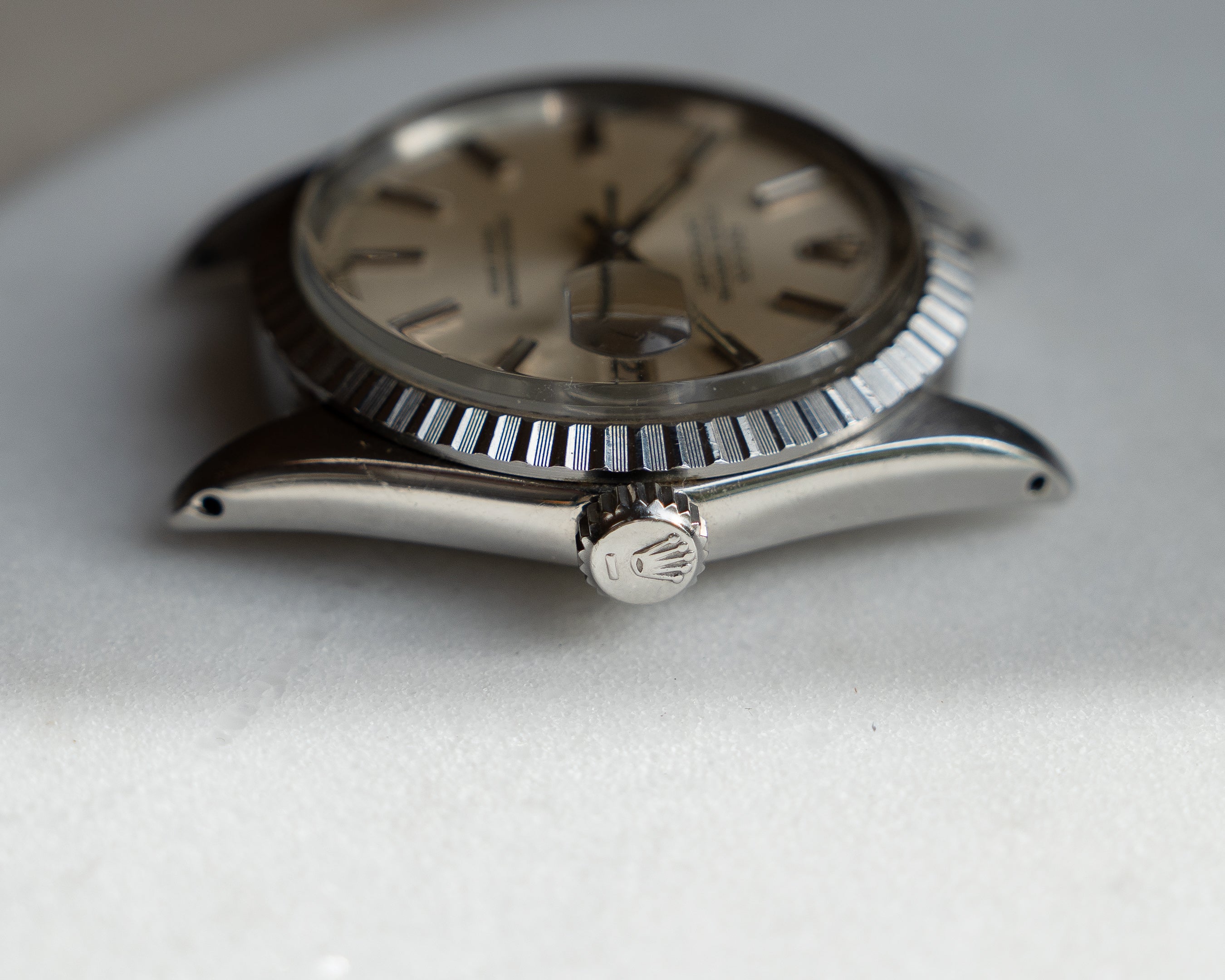 Rolex Datejust ref 1603 in steel, silver dial