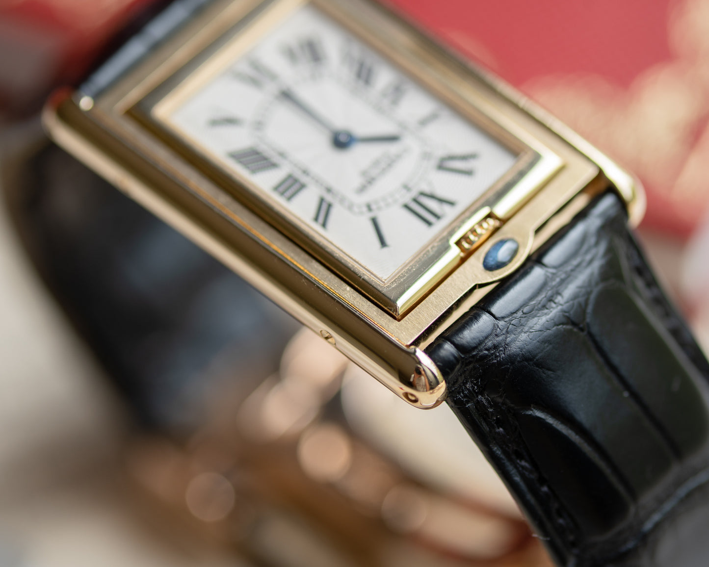 Cartier Tank Basculante CPCP Millenium Limited Edition in Yellow Gold