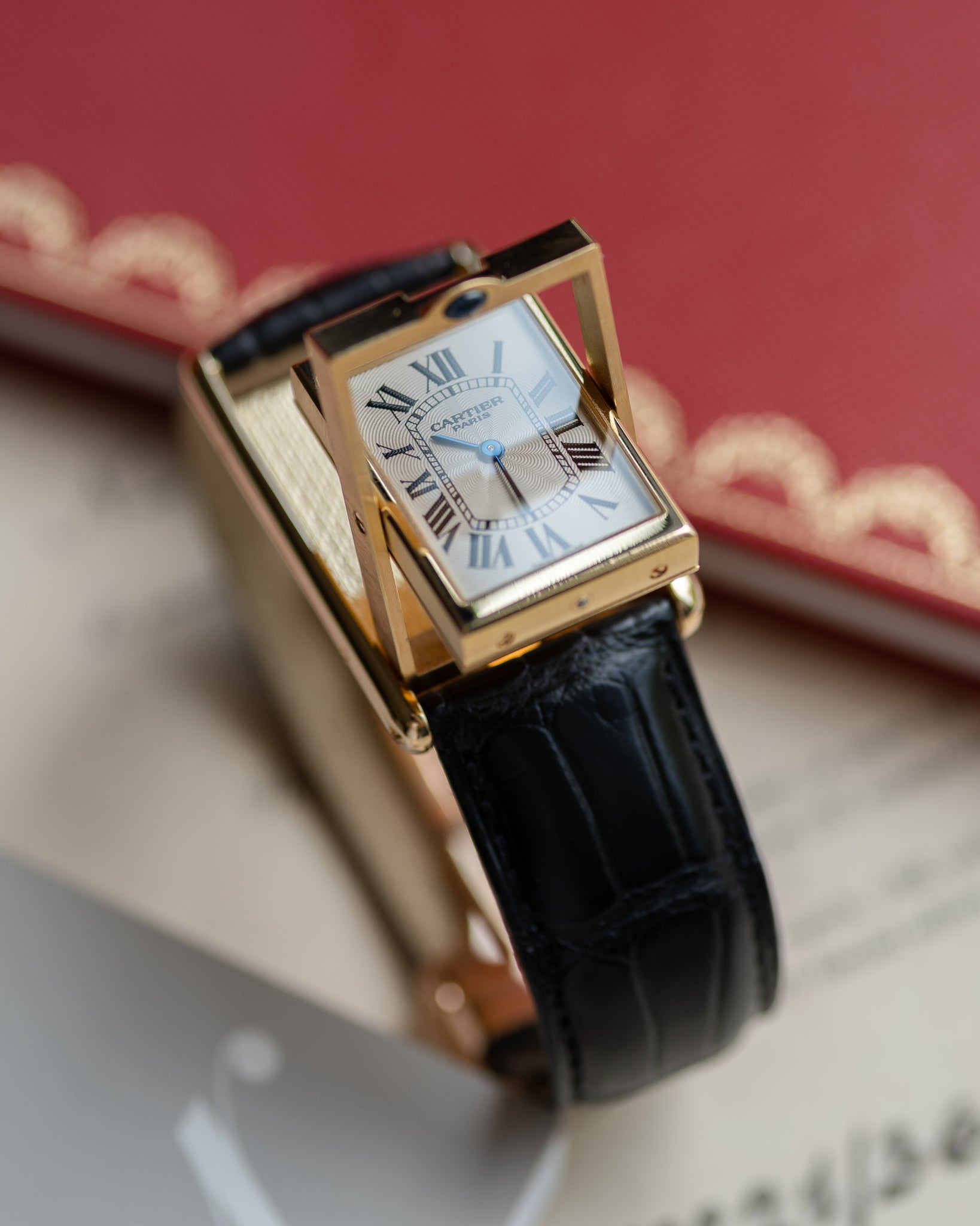 Cartier basculante limited edition in steel best sale