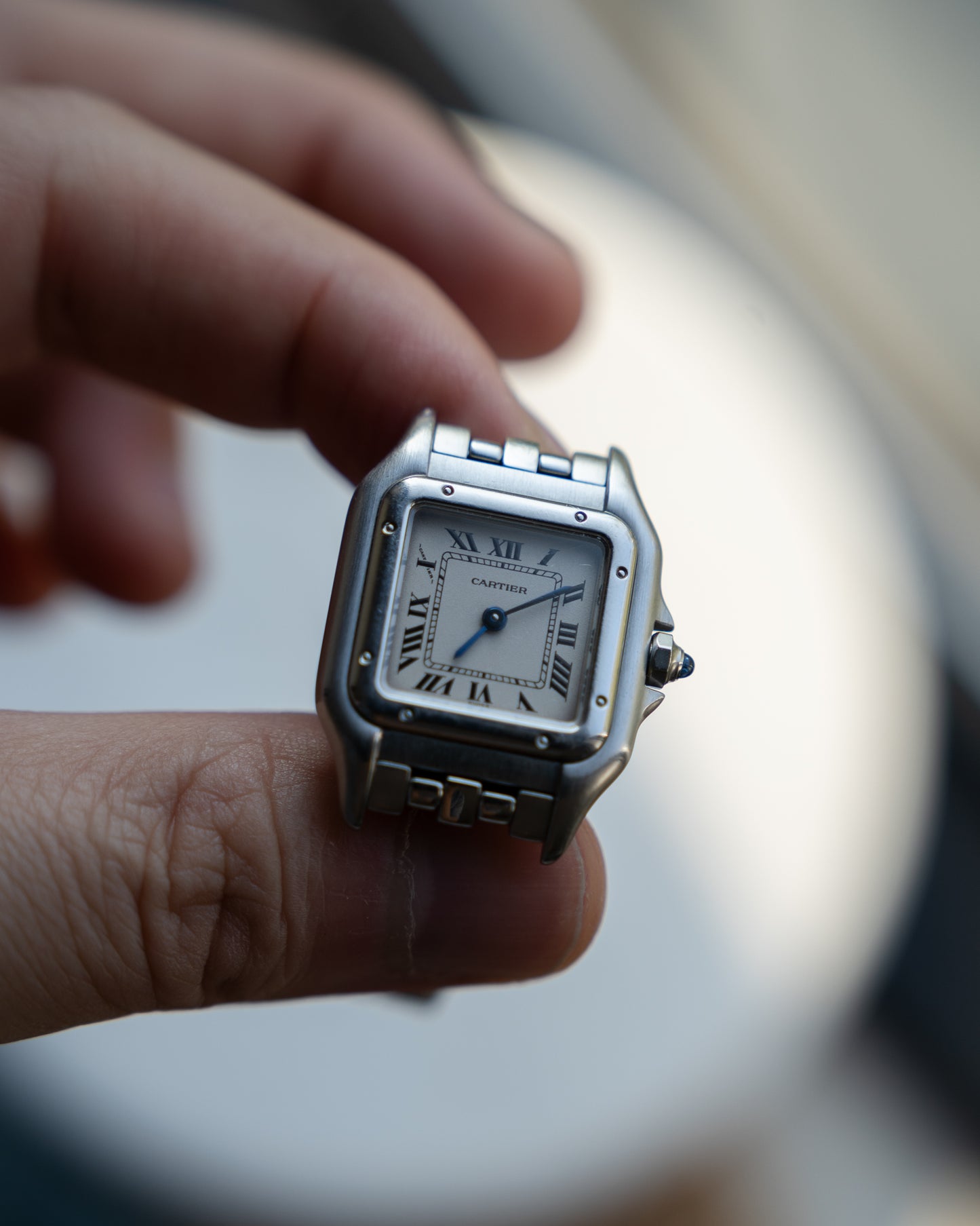 Cartier Panthere SM in steel ref. 1320, box & papers