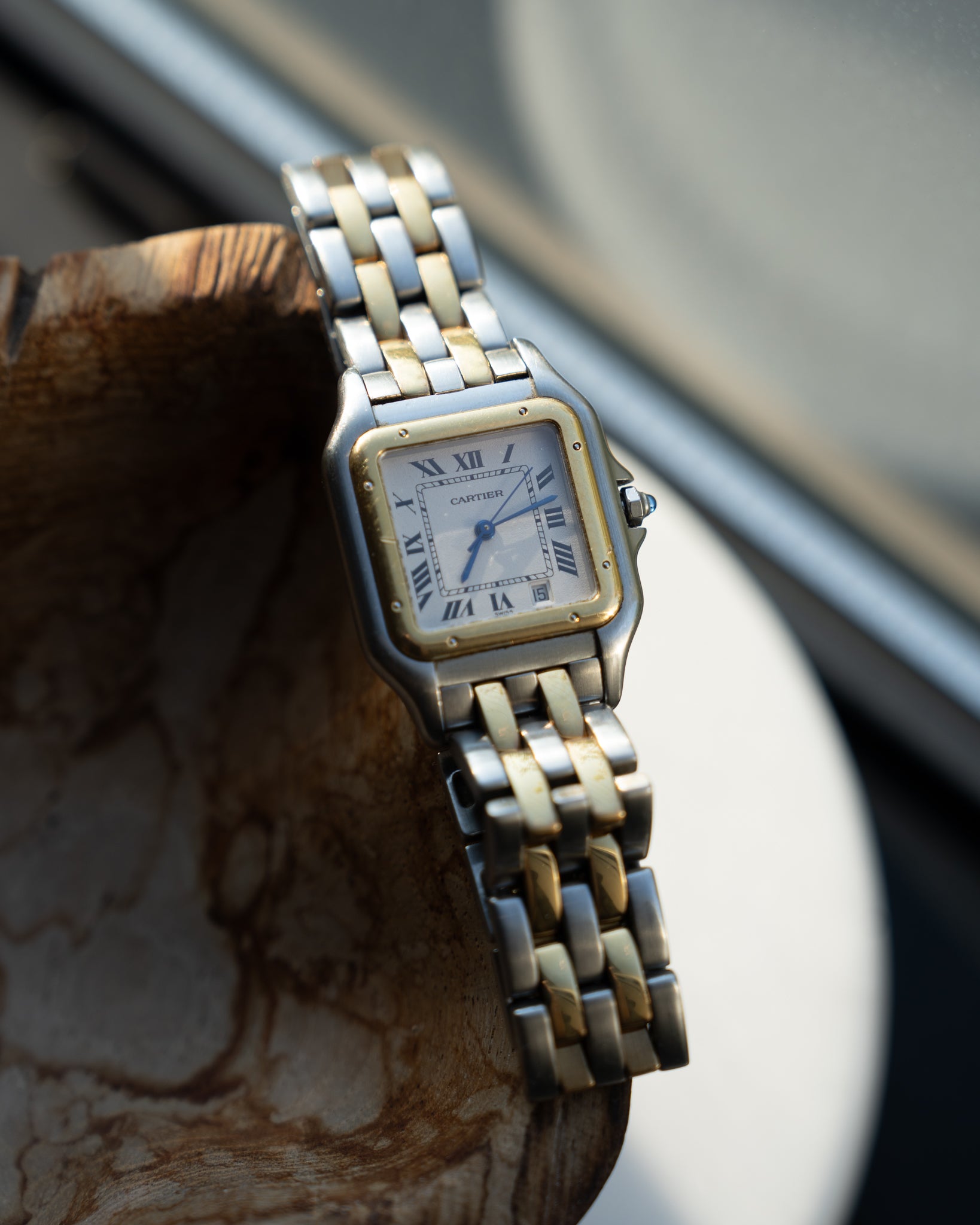 Cartier Panthere MM in steel & gold ref. 1100, box & papers