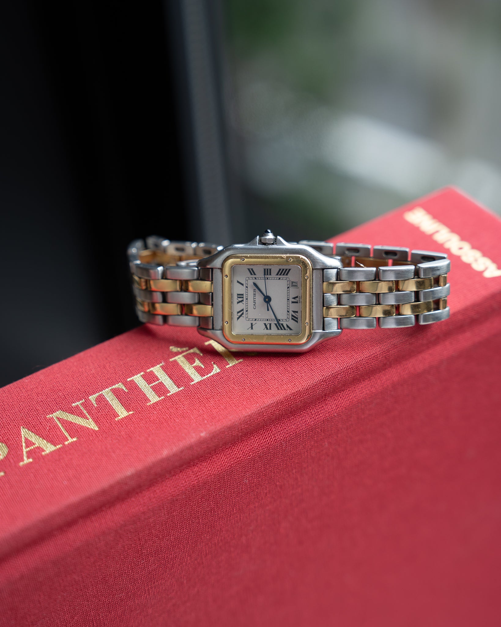 Cartier Panthere MM in steel gold ref. 1100 box papers