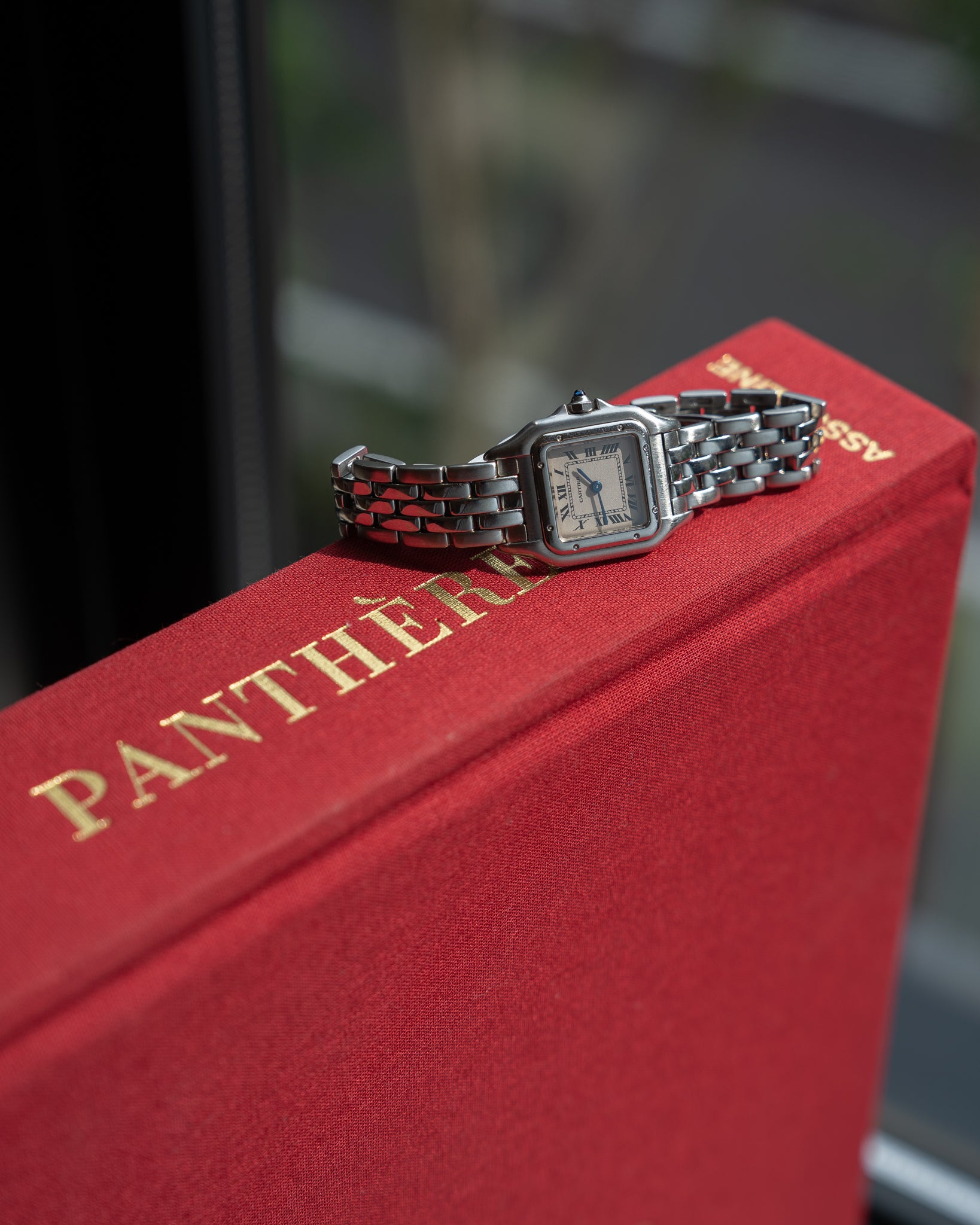 Cartier Panthere SM in steel ref. 1320, box & papers