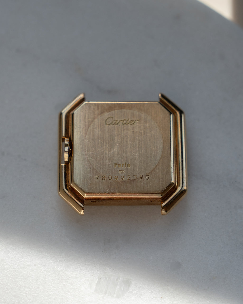 Cartier Ceinture in yellow gold, ref 78099 LM size, Swiss dial, with Cartier gold deployant clasp