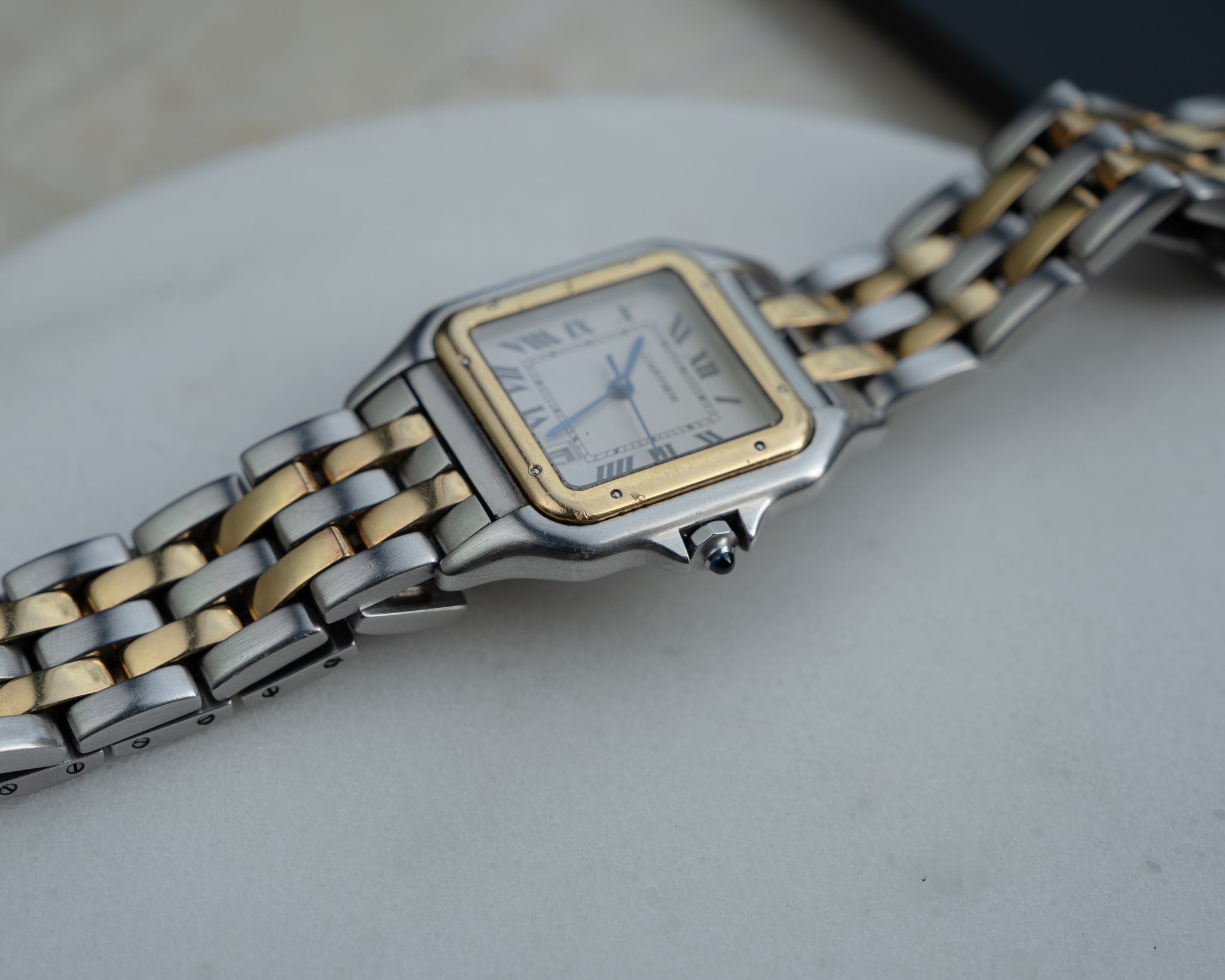 Cartier Panthere MM in steel gold ref. 1100 box papers