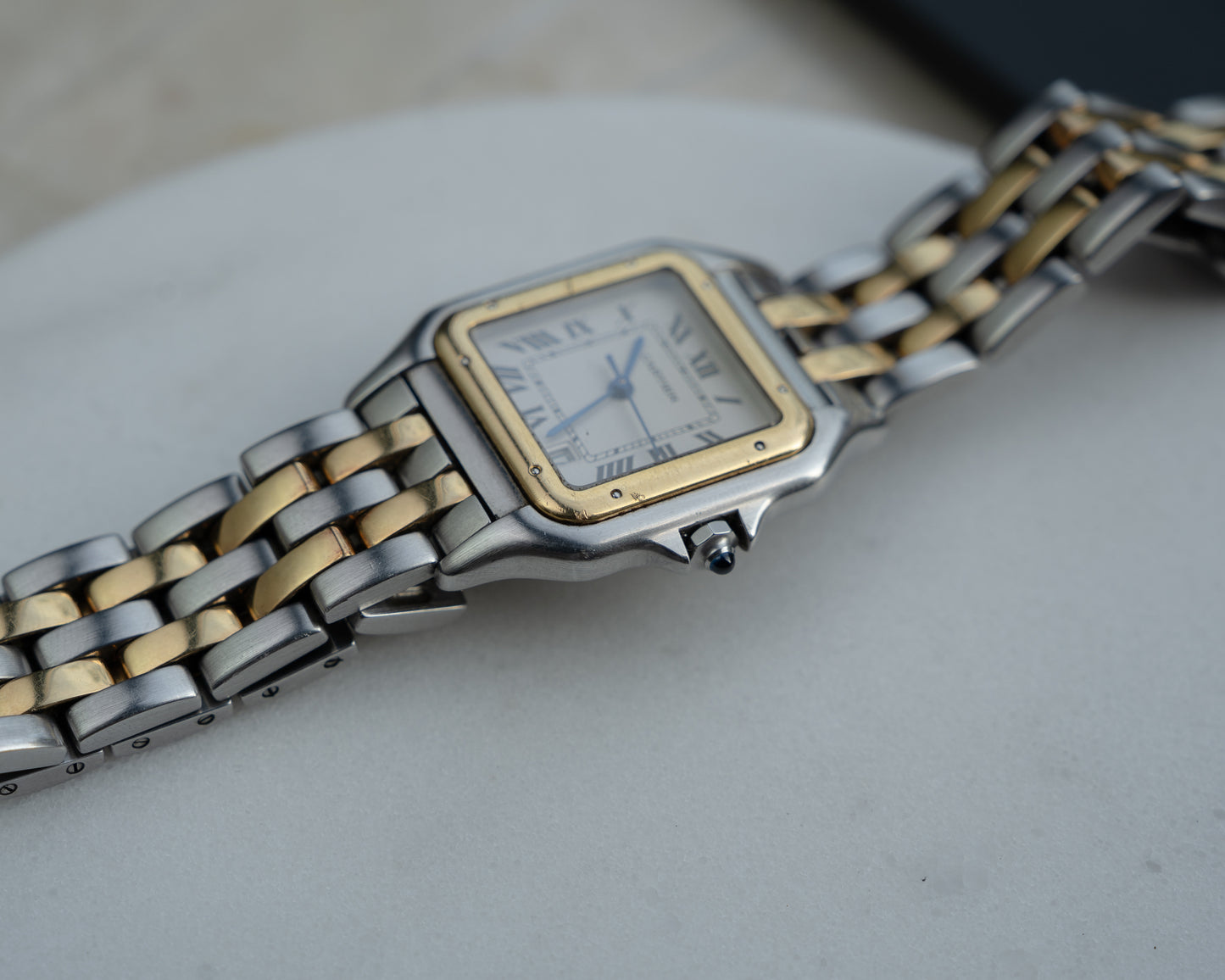 Cartier Panthere MM in steel & gold ref. 1100, box & papers