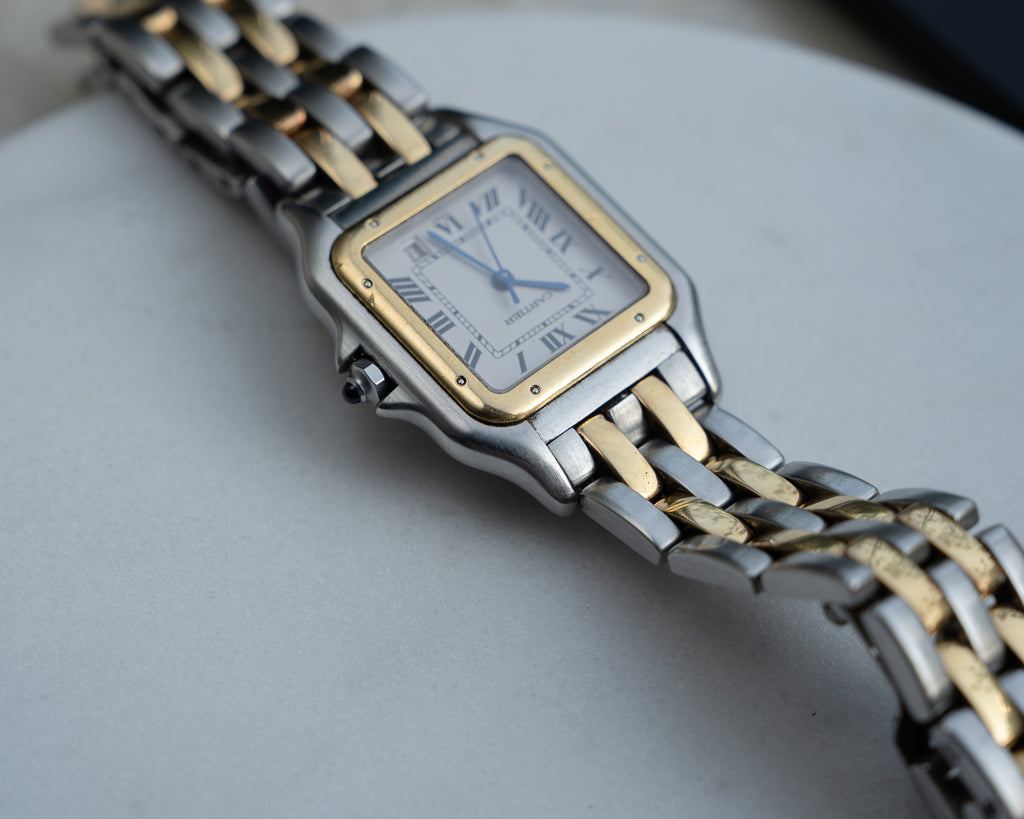 Cartier Panthere MM in steel & gold ref. 1100, box & papers