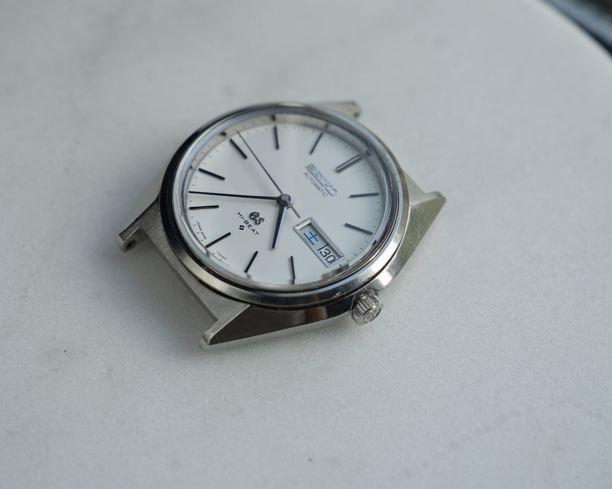 Grand Seiko 5646-7010 hibeat automatic August 1970