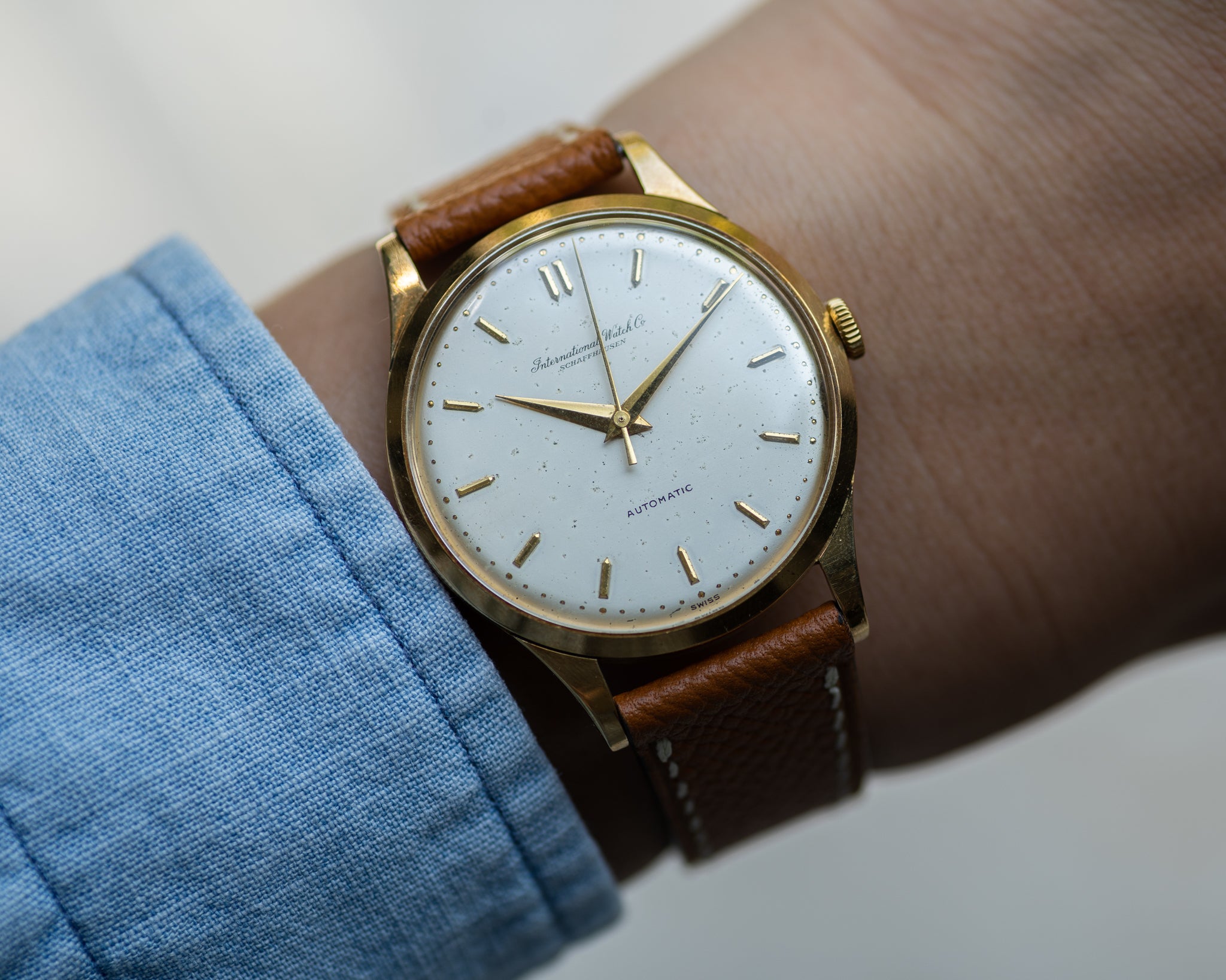 IWC dress watch in 18k Gold, cal. 853 from 1962/3