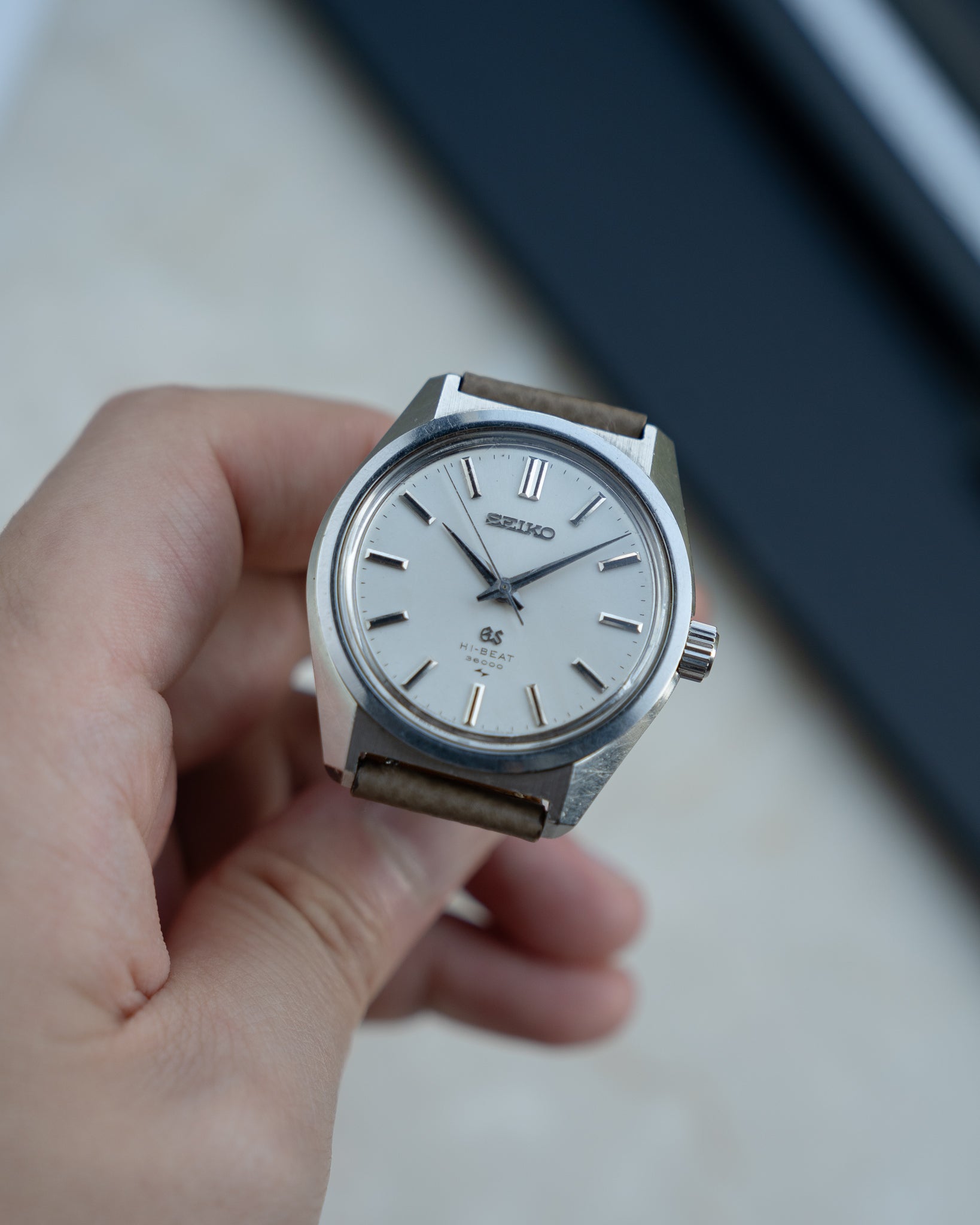 Grand Seiko 4520-8000 hibeat 1969 June – Special Dial