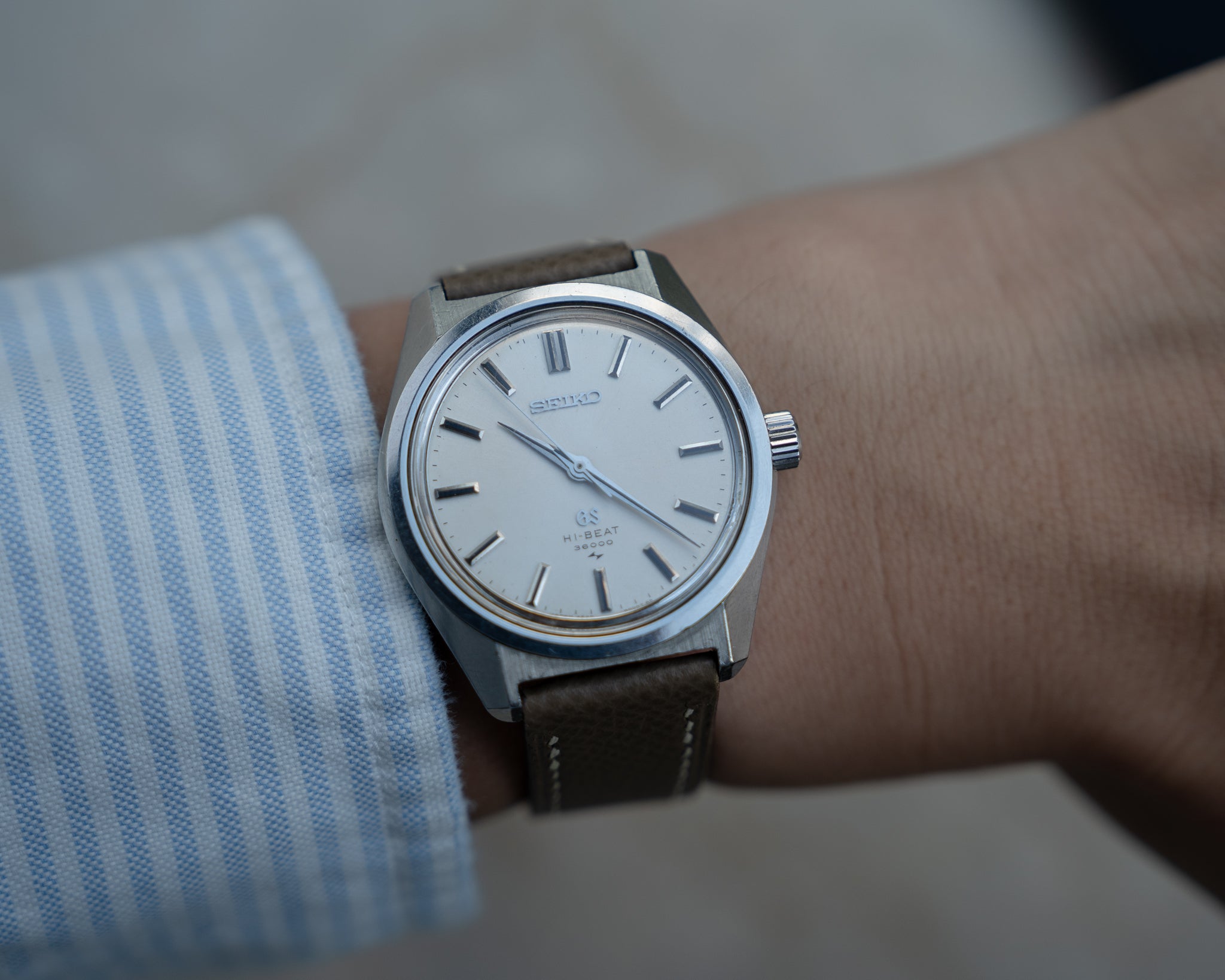 Grand Seiko 4520-8000 hibeat 1969 June
