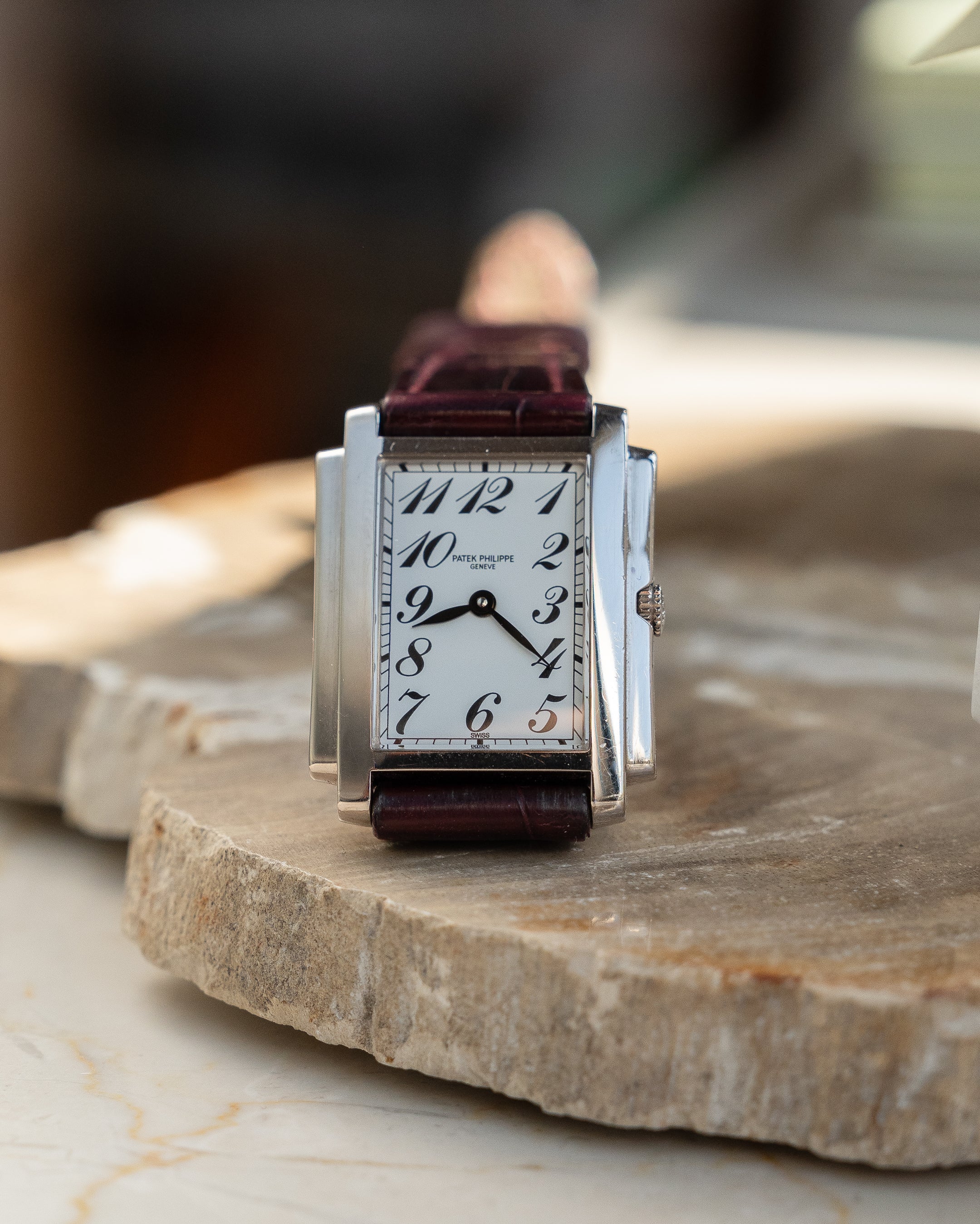 Patek Philippe Gondolo Ref. 4824G in 18k White Gold, full set from the original owner