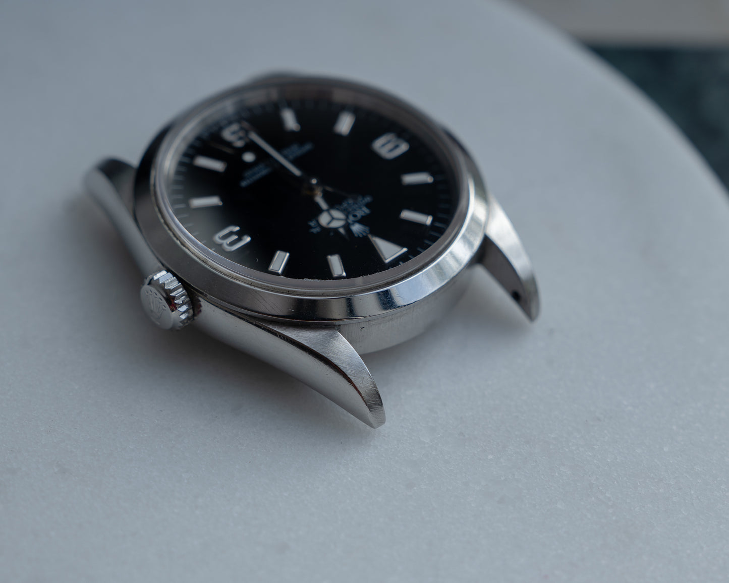 Rolex Explorer I reference 14270, T-Swiss dial T serial from 1996