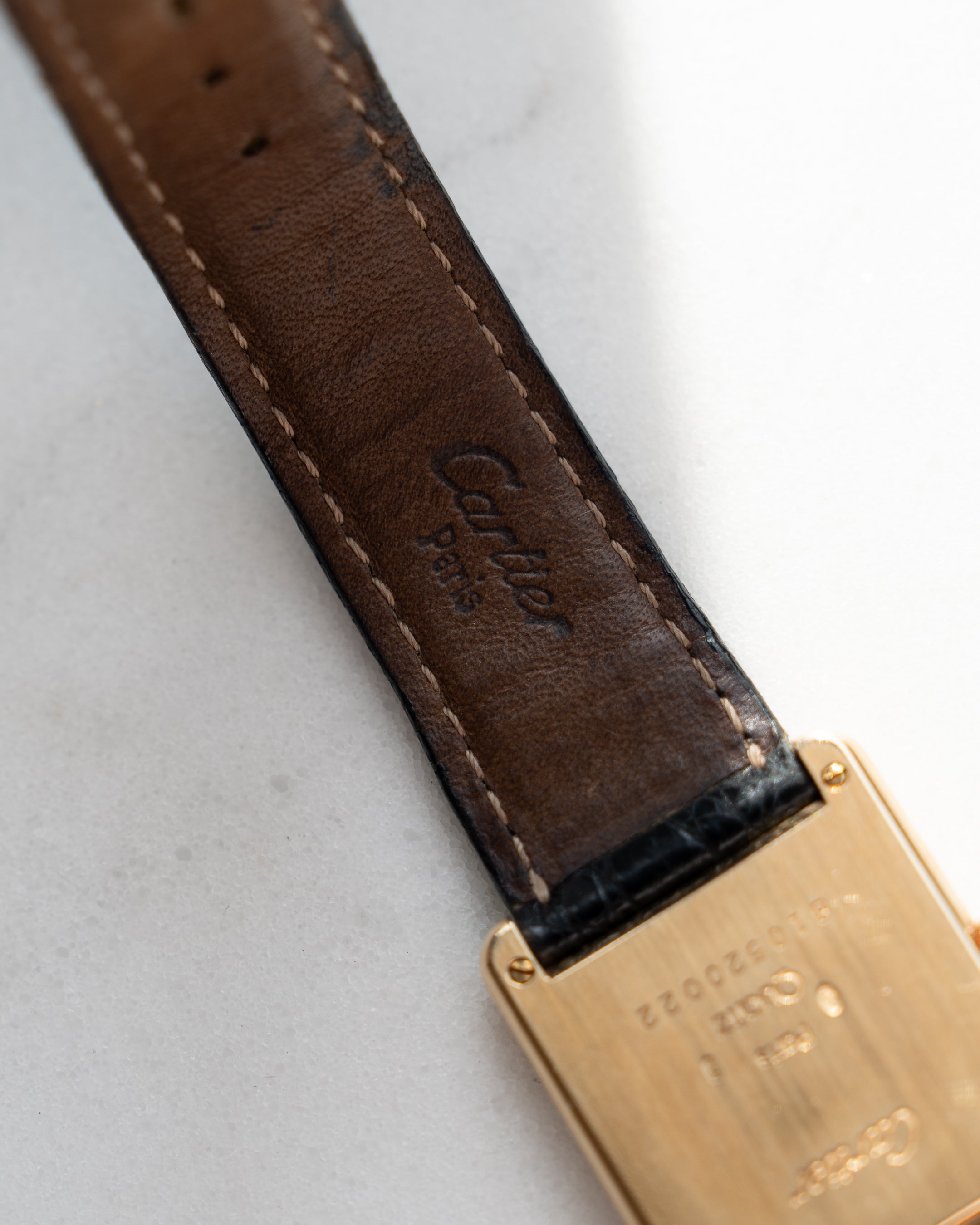 Cartier Tank Louis ref 81052 in 18k yellow gold, Swiss only dial, caliber QZ690