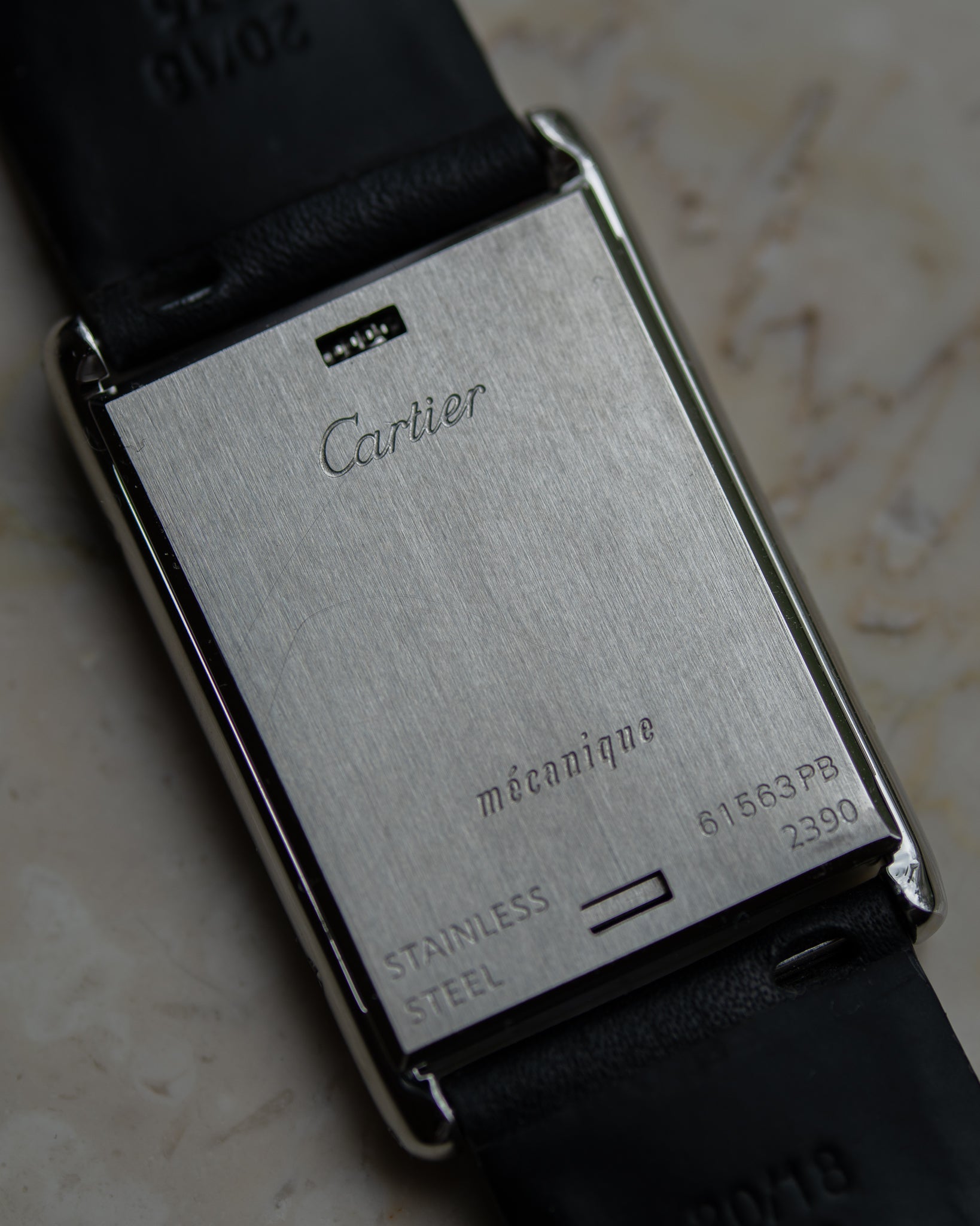 Cartier Tank Basculante ref. 2390 Mechanique