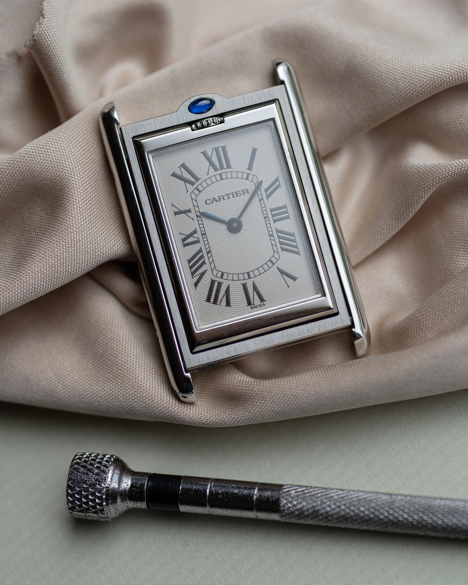 Cartier Tank Basculante ref. 2390 Mechanique