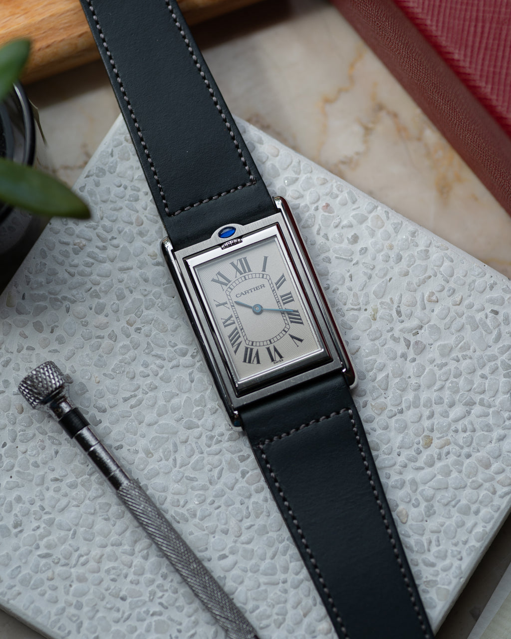 Cartier Tank Basculante ref. 2390 Mechanique