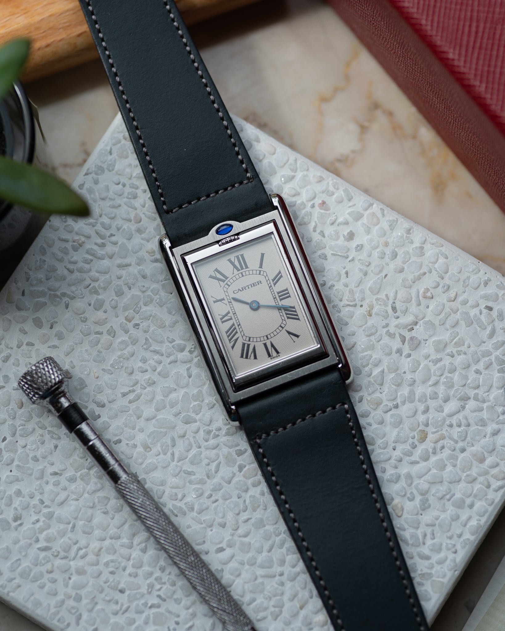 Cartier Tank Basculante ref. 2390 Mechanique