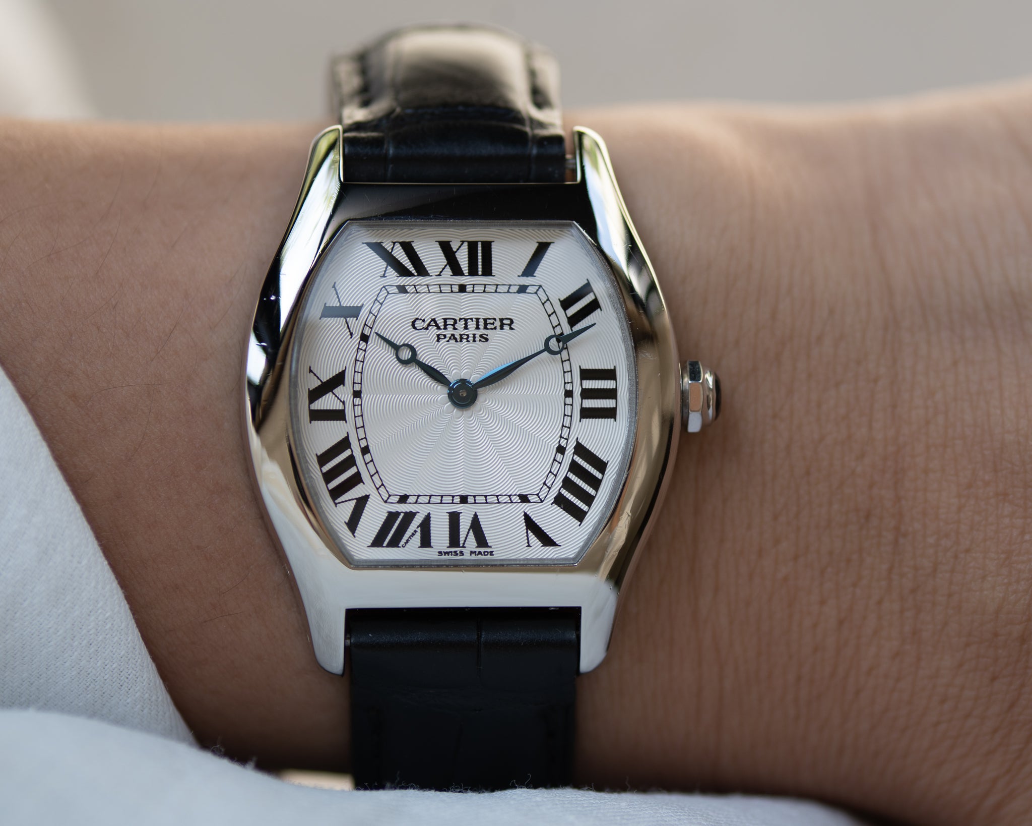 Cartier Tortue Platinum CPCP "Collection Prive", full set