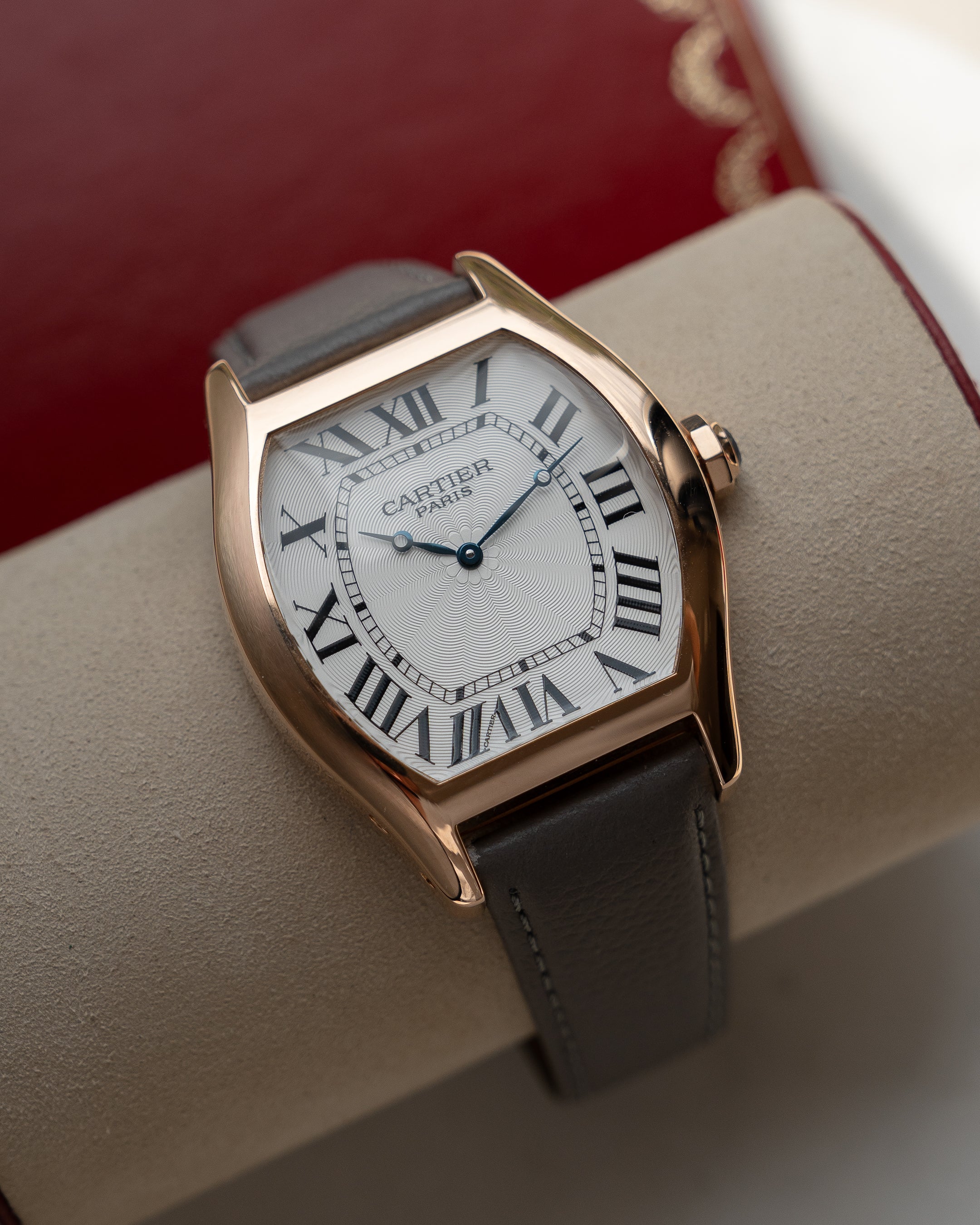 Cartier Tortue CPCP "Collection Prive", XL size in Rose Gold, ref 2763