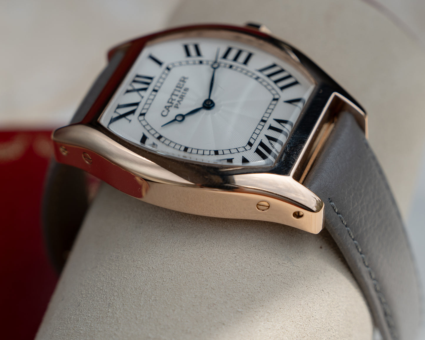 Cartier Tortue CPCP "Collection Prive", XL size in Rose Gold, ref 2763