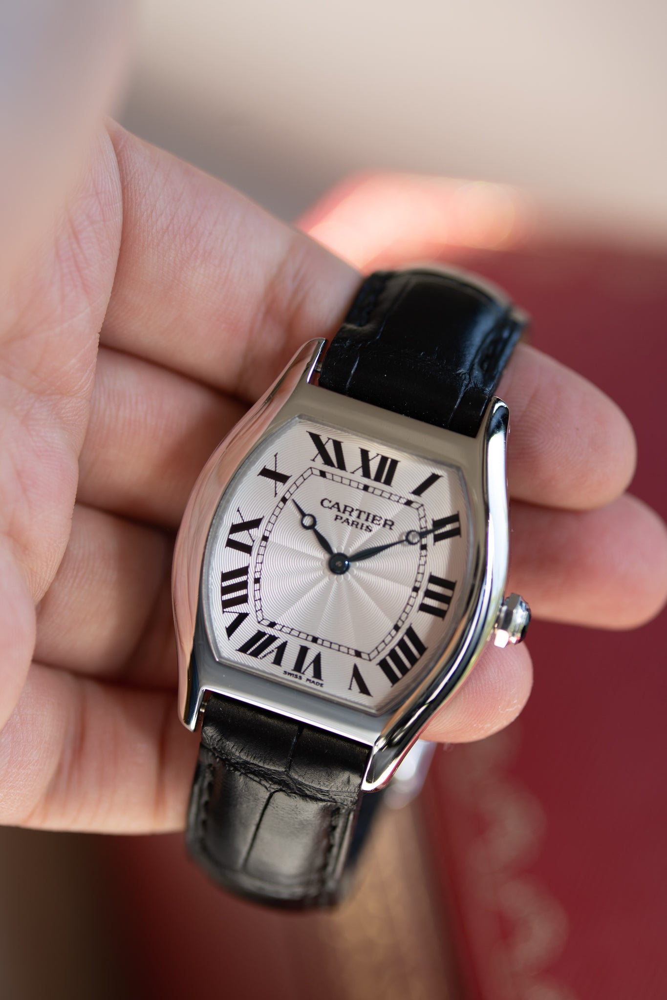 Cartier Tortue Platinum CPCP "Collection Prive", full set