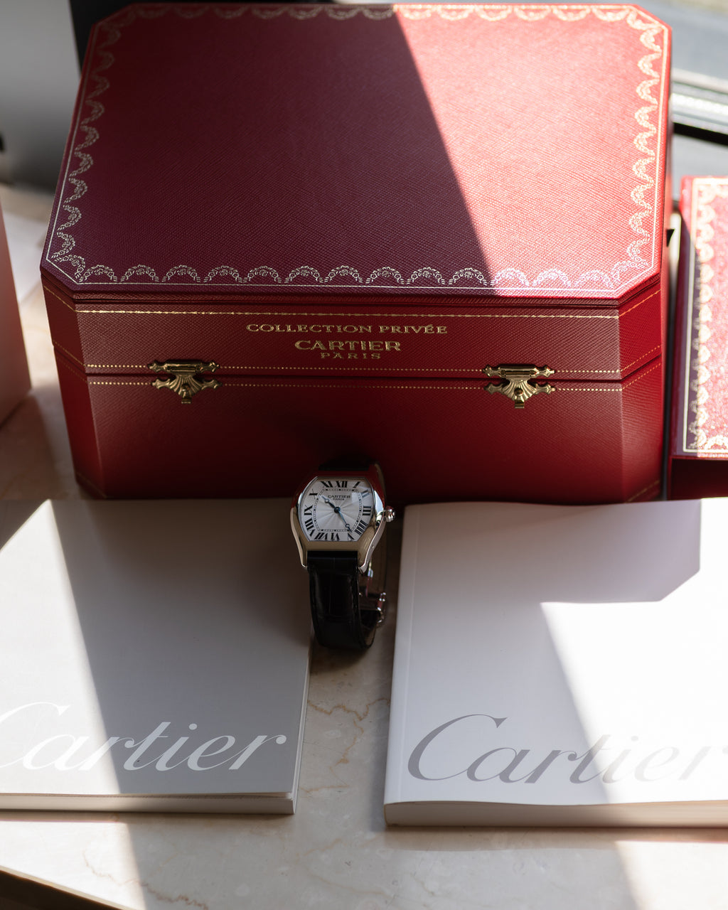 Cartier Tortue Platinum CPCP "Collection Prive", full set