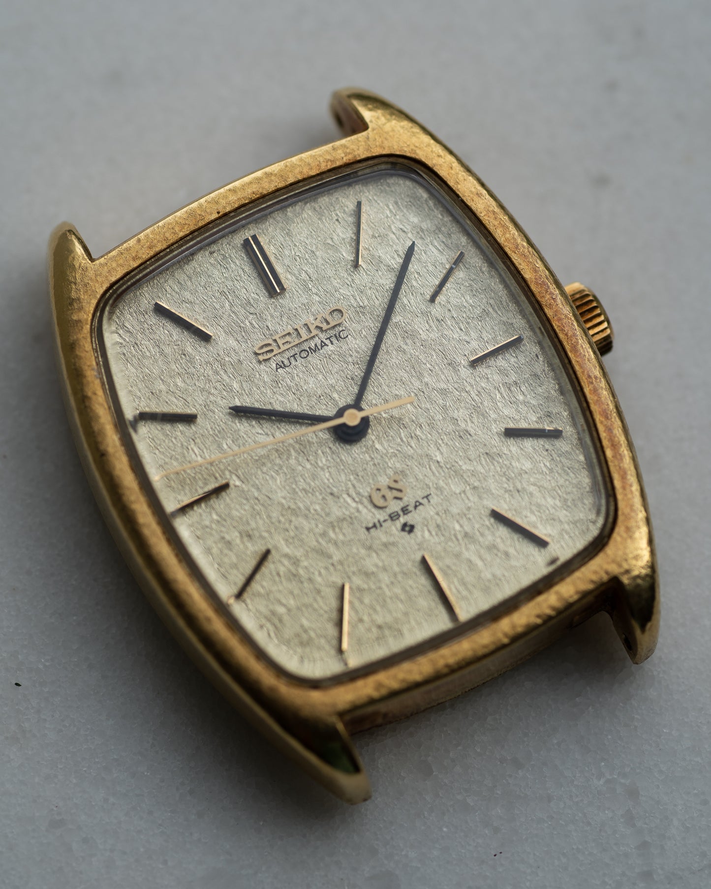 Grand Seiko 5641-5000 "snowflake" dial in 18k gold July 1971