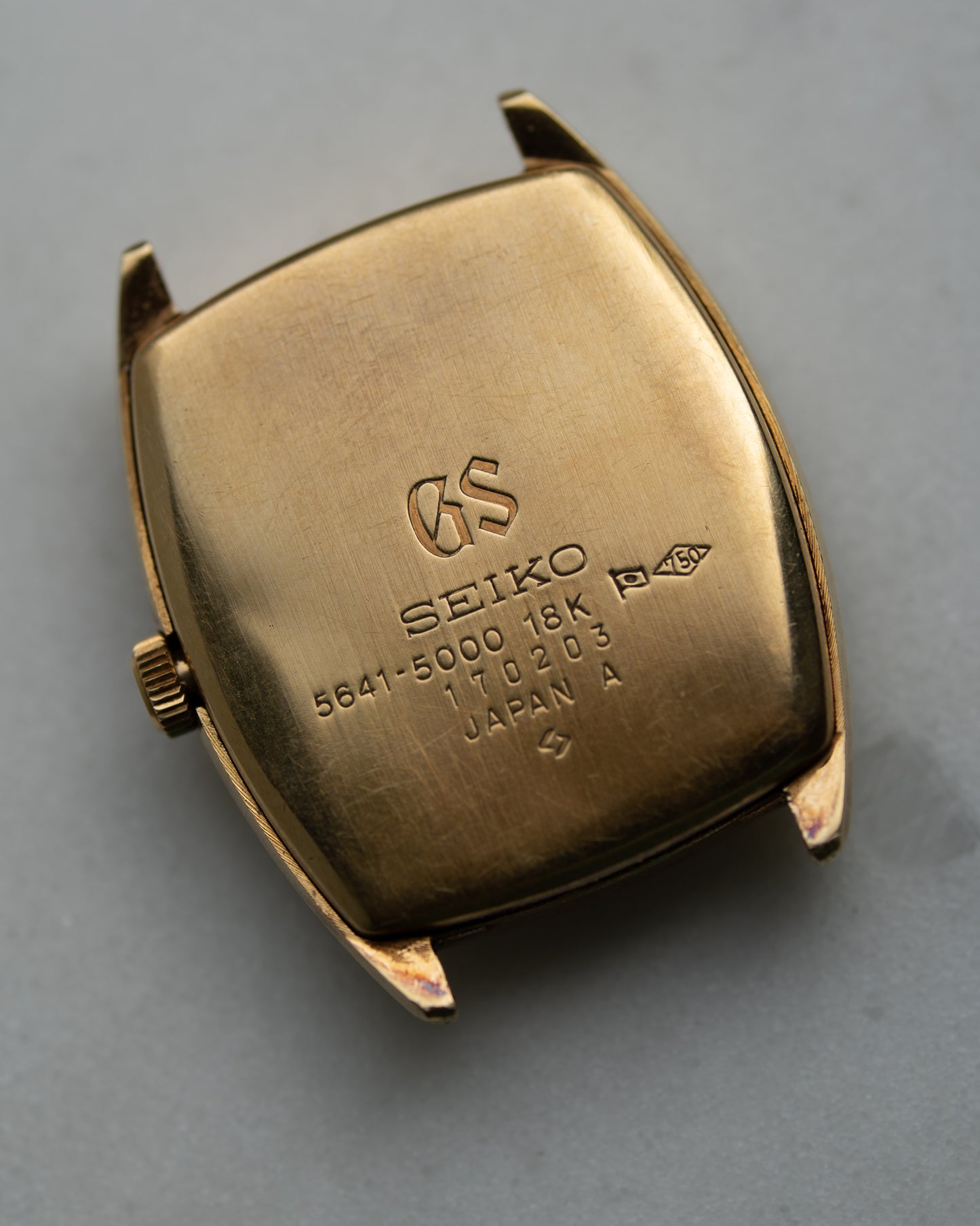 Grand Seiko 5641-5000 "snowflake" dial in 18k gold July 1971