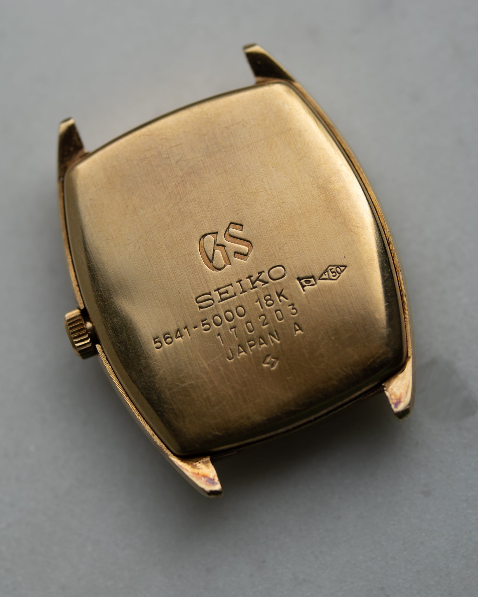 Grand Seiko 5641-5000 "snowflake" dial in 18k gold July 1971
