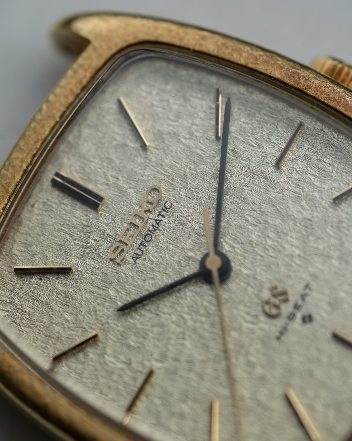 Grand Seiko 5641-5000 "snowflake" dial in 18k gold July 1971