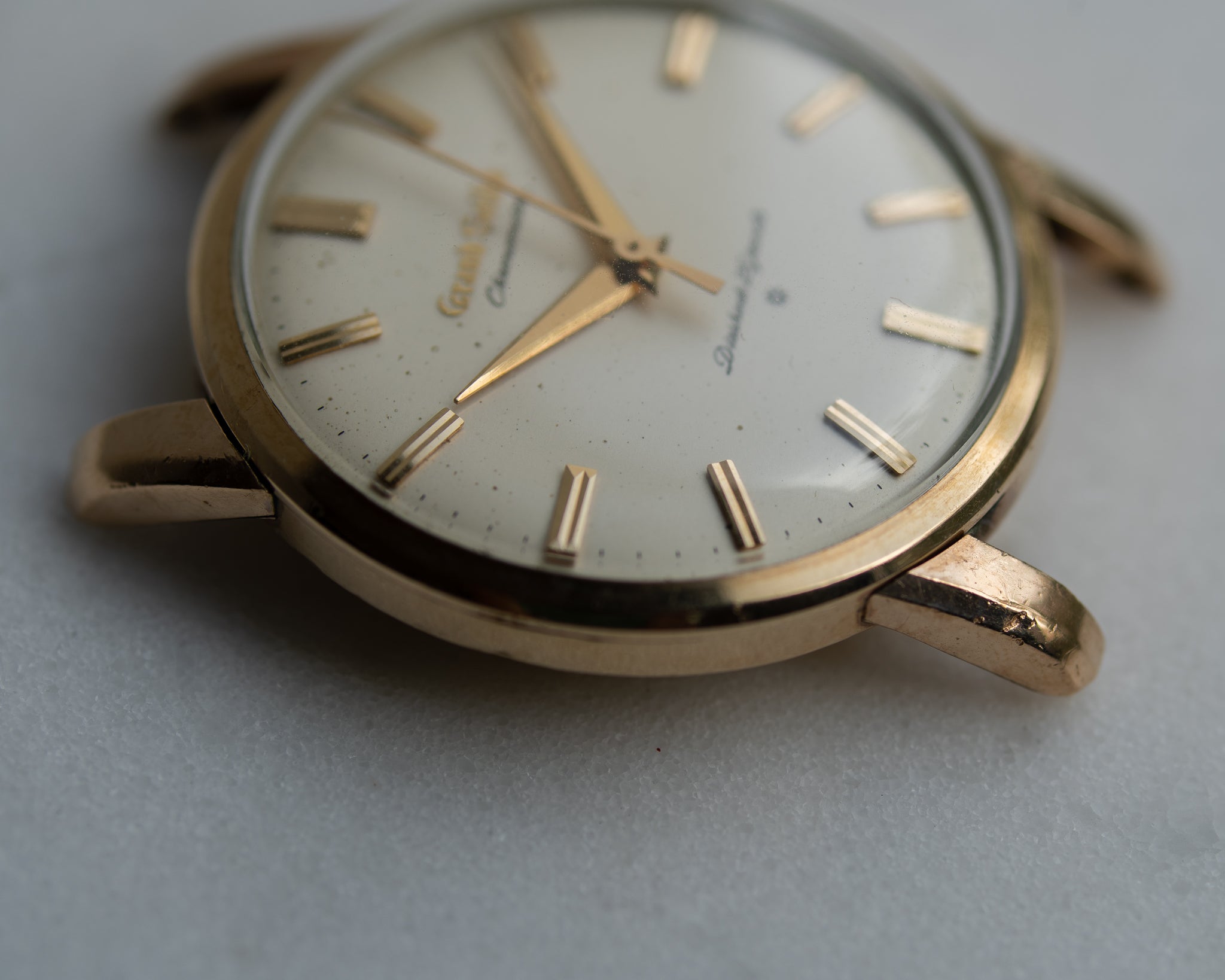 Grand Seiko First raised logo with original papers, December 1962 