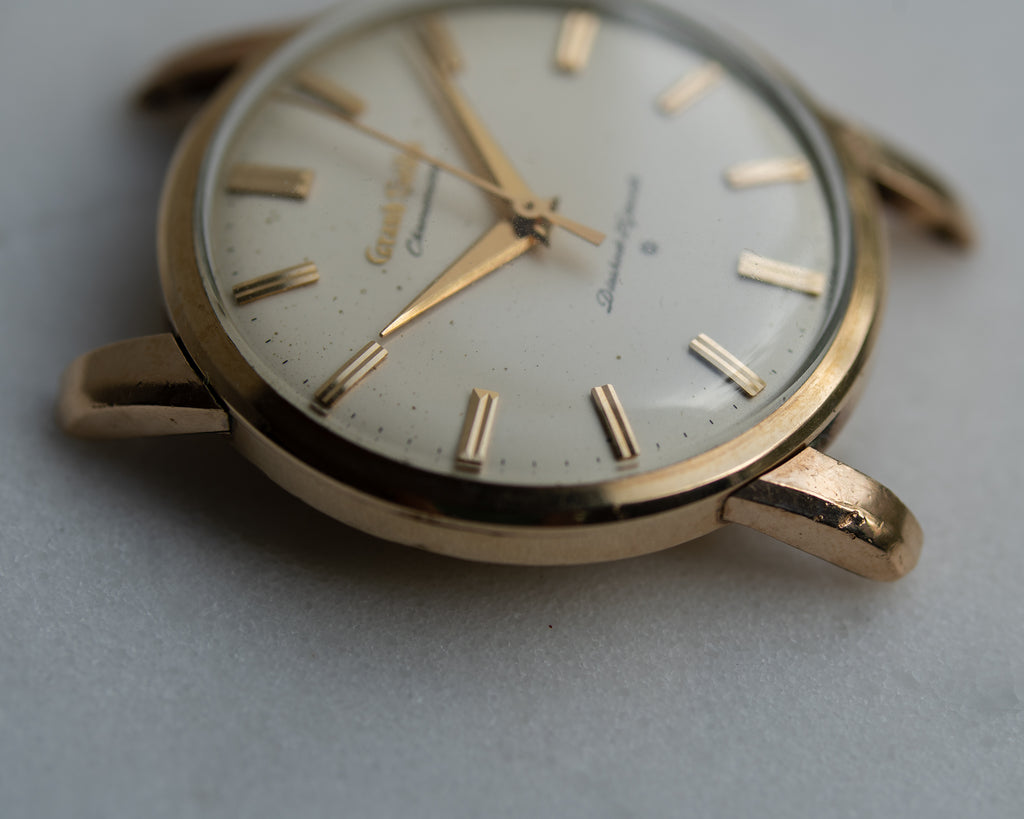 Grand Seiko First raised logo with original papers, December 1962