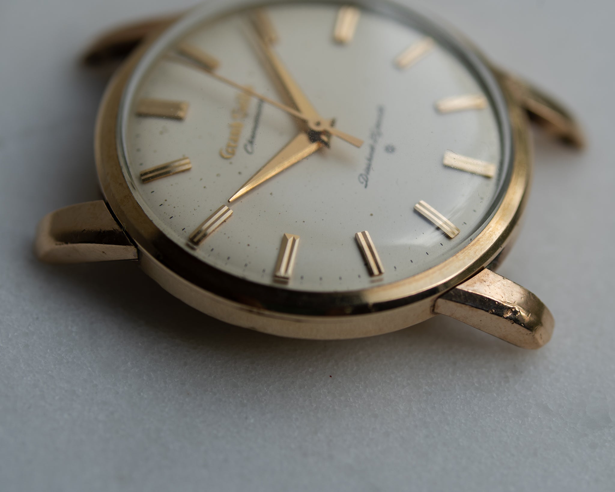 Grand Seiko First raised logo with original papers, December 1962