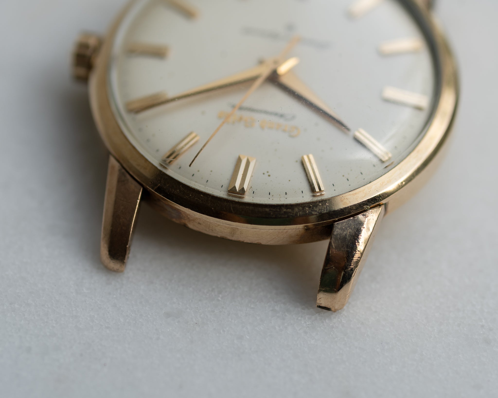 Grand Seiko First raised logo with original papers, December 1962