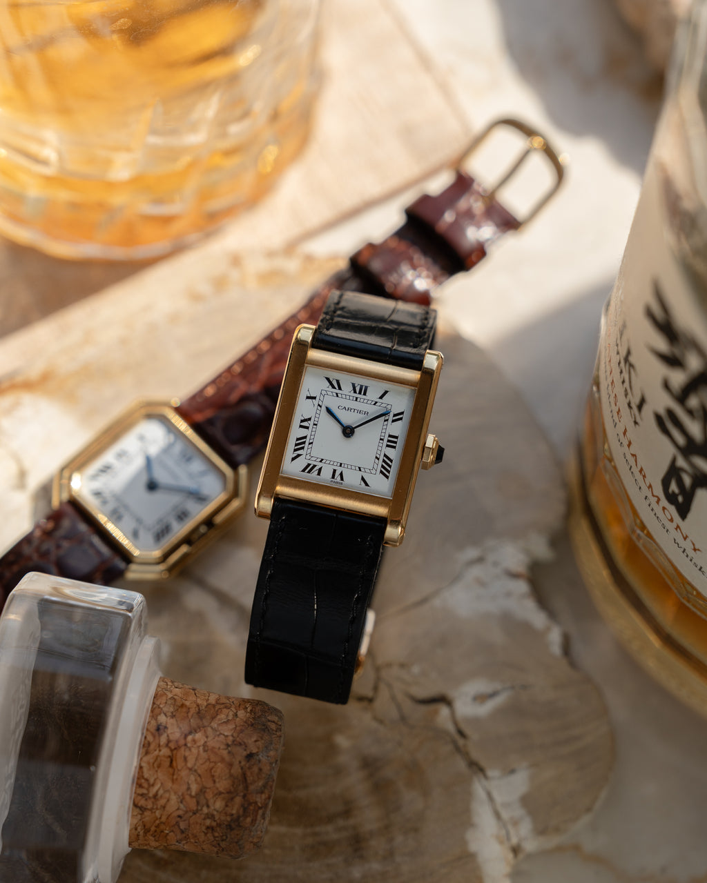 Cartier Tank Normale ref 78092 in yellow gold, full set, life time guarantee card