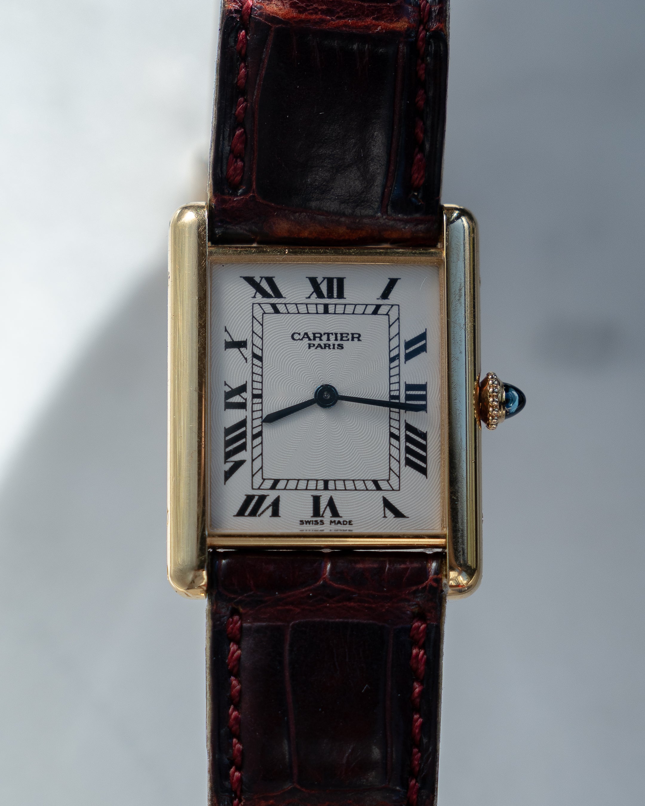 Cartier CPCP "Collection Prive", Tank Louis ref 1600 in yellow gold,  full set