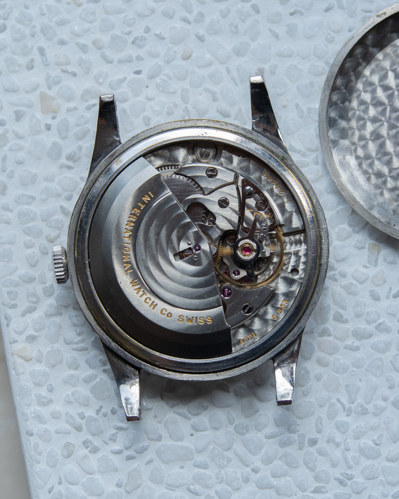IWC in Platinum- made in Japan case- cal. 853 from 1965