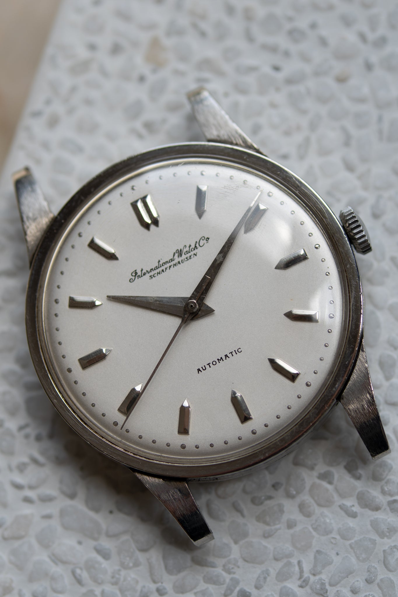 IWC in Platinum- made in Japan case- cal. 853 from 1965
