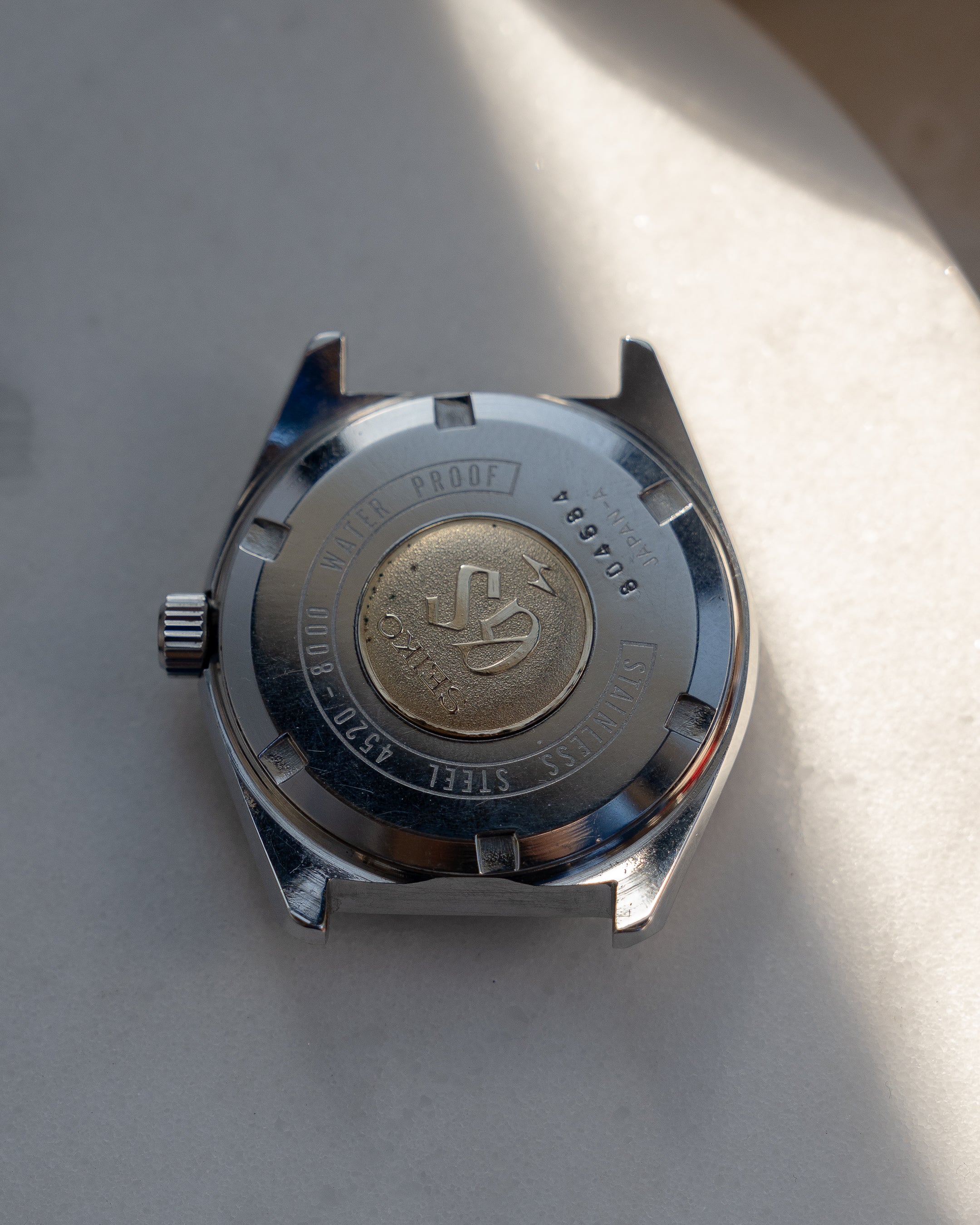 Grand Seiko 4520-8000 hibeat in steel from October 1968