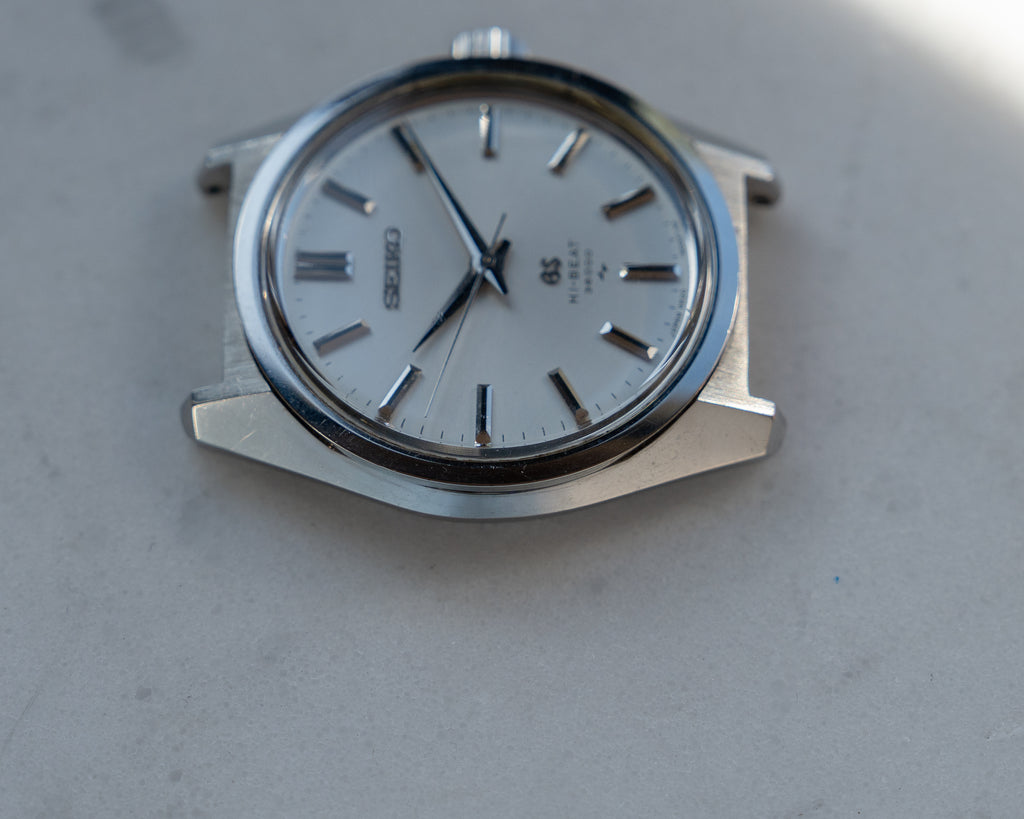Grand Seiko 4520-8000 hibeat in steel from October 1968